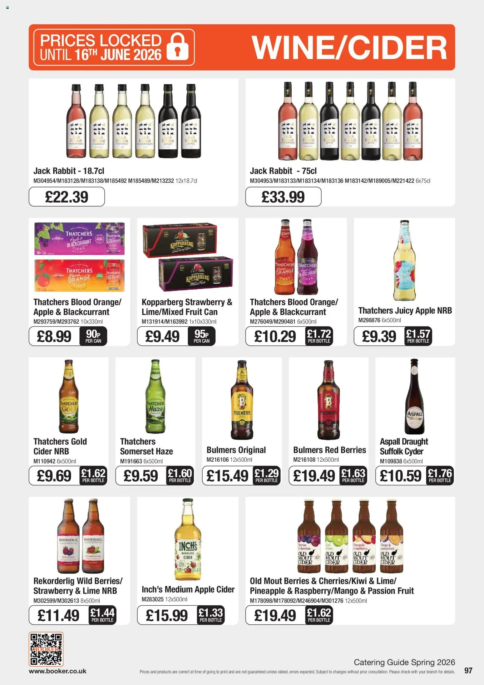 Booker Wholesale - spring catering news 2026