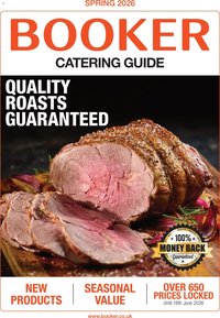 Booker Wholesale - spring catering news 2026