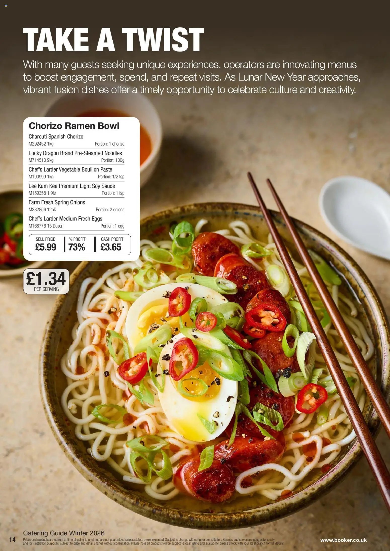 Booker Wholesale - Winter Catering News 2026