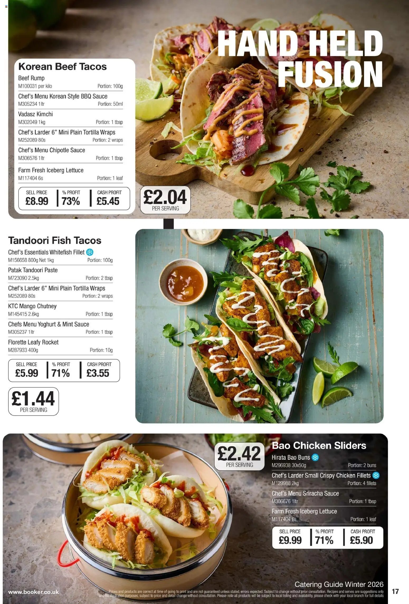 Booker Wholesale - Winter Catering News 2026