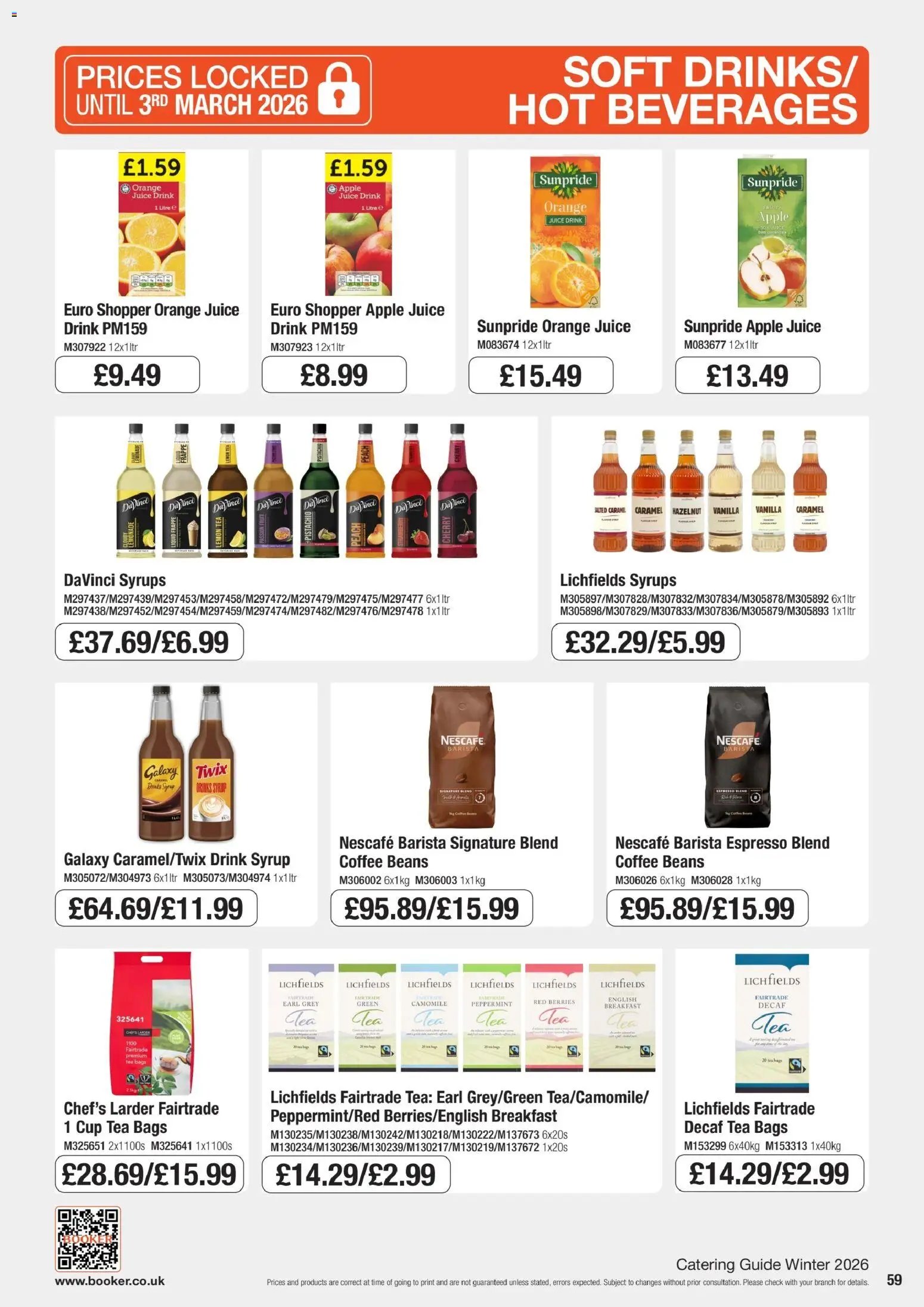 Booker Wholesale - Winter Catering News 2026