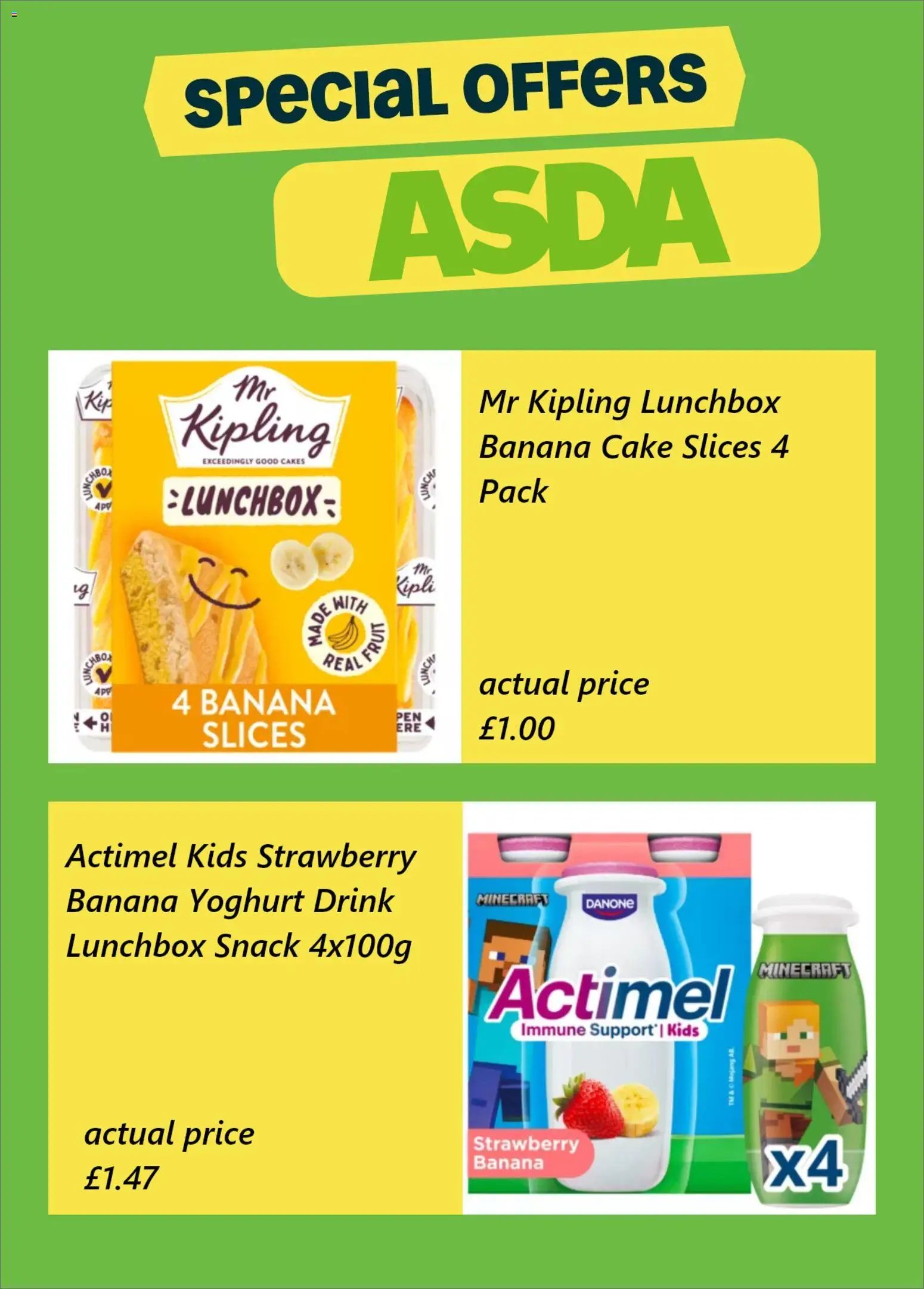 Weekly offers Asda