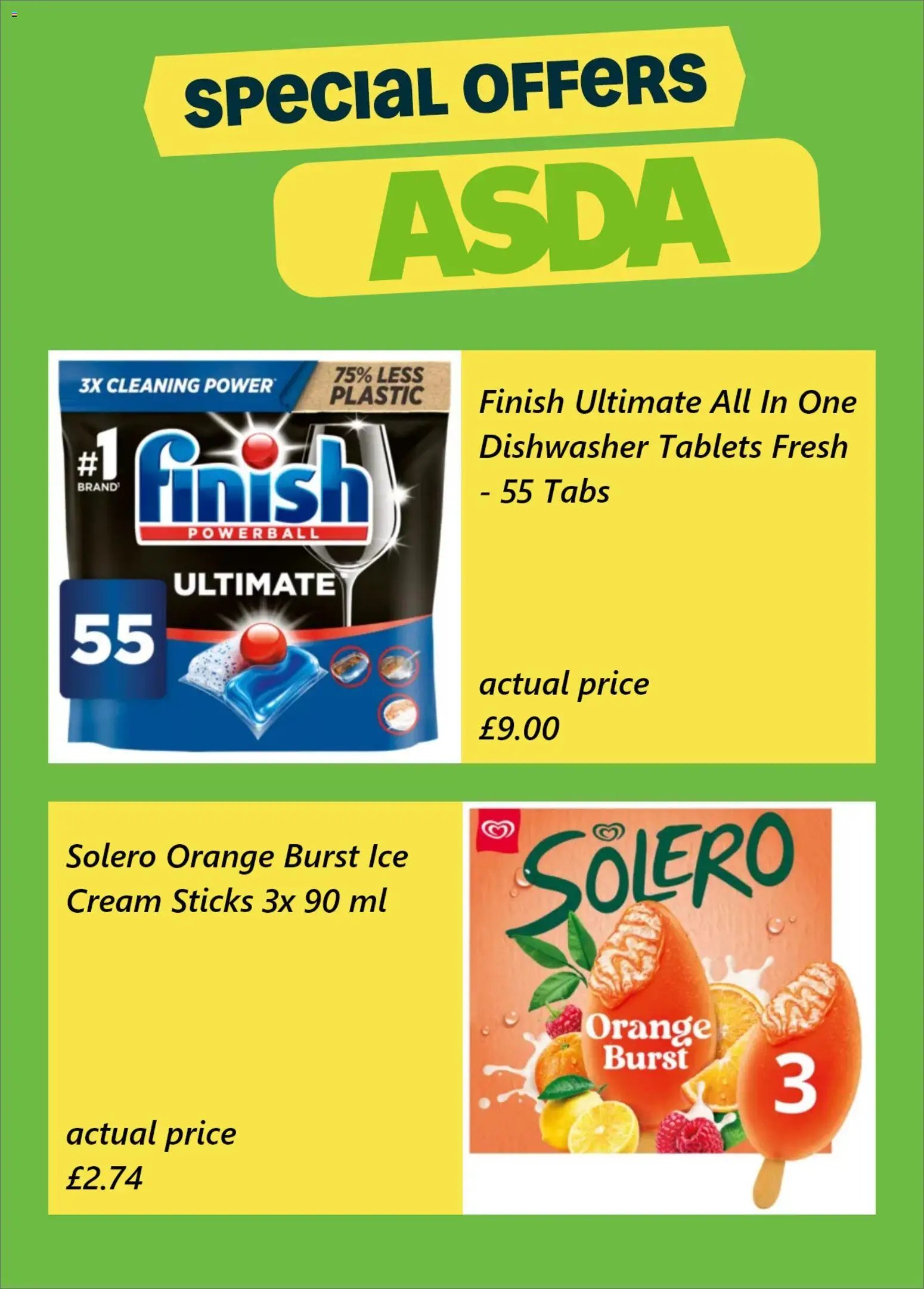Weekly offers Asda
