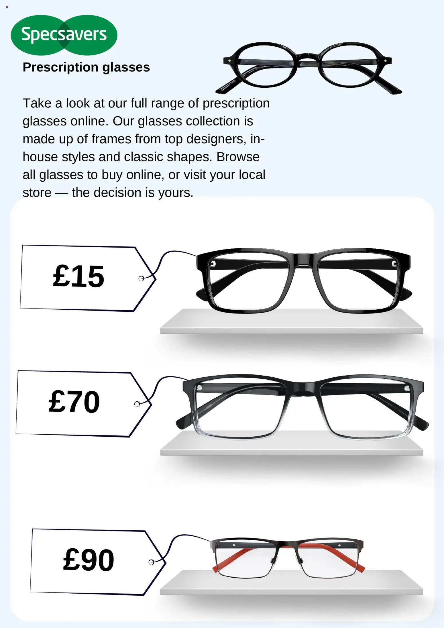 Specsavers  - Offers
