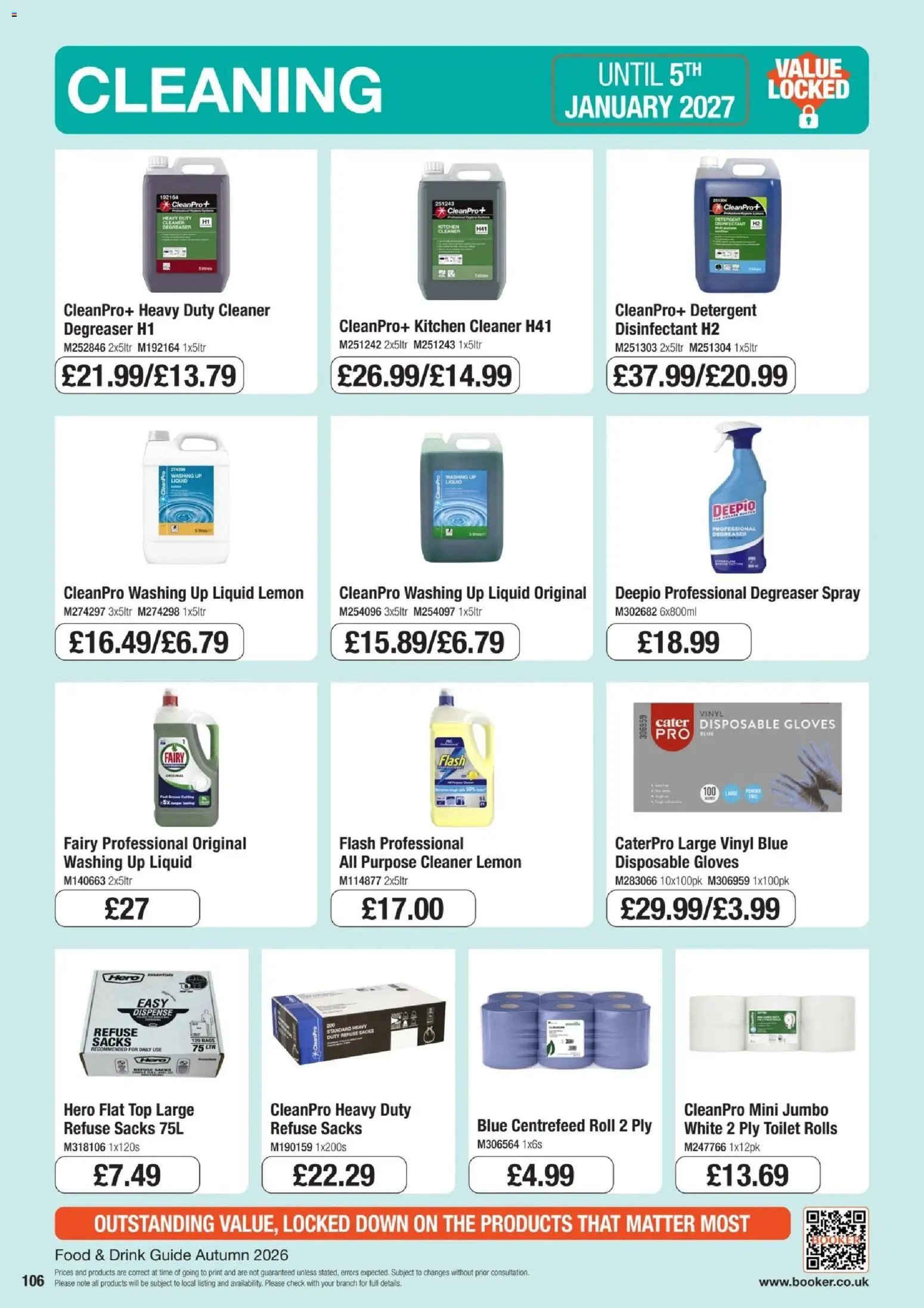 Booker Wholesale - Autumn 2026