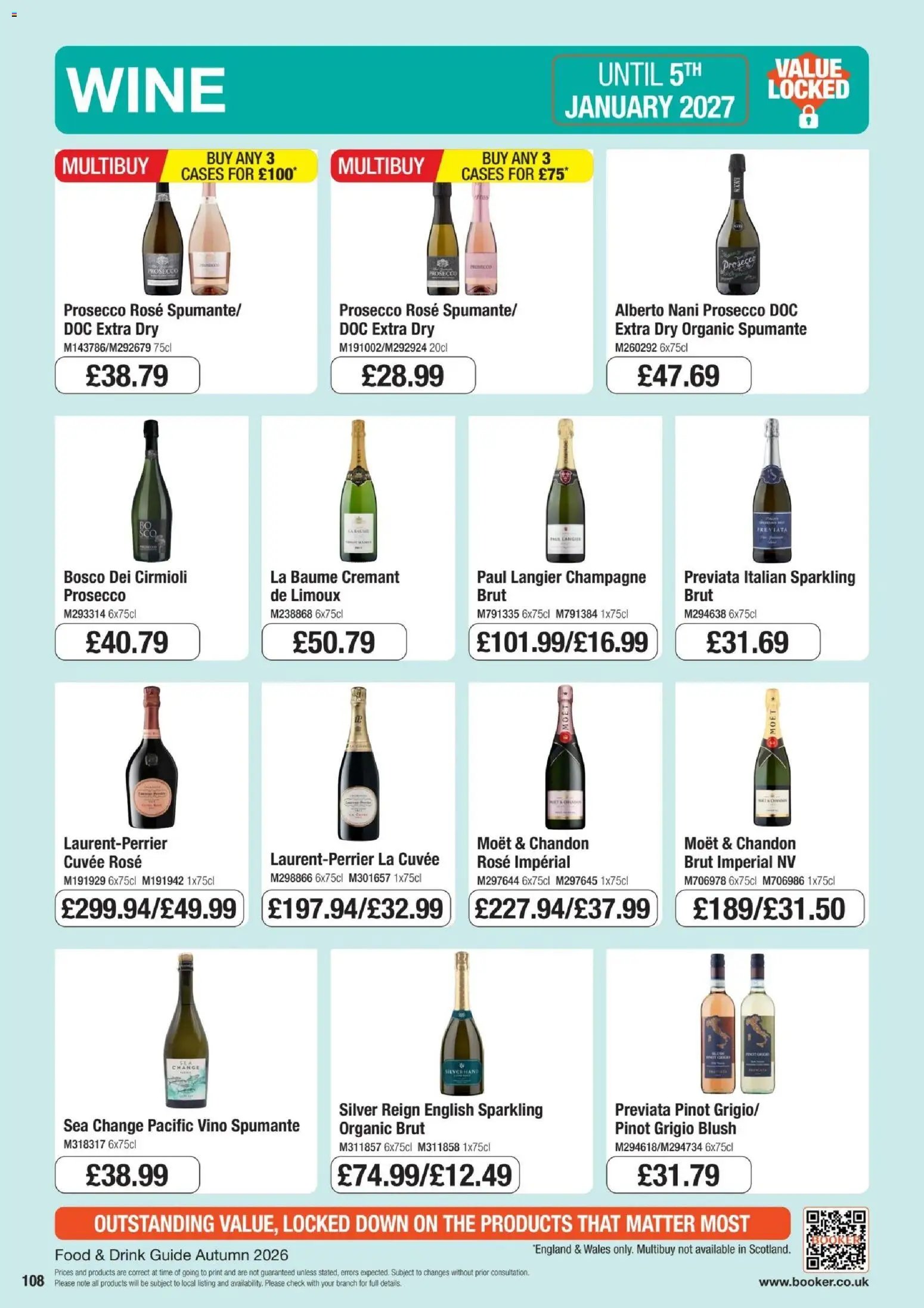 Booker Wholesale - Autumn 2026