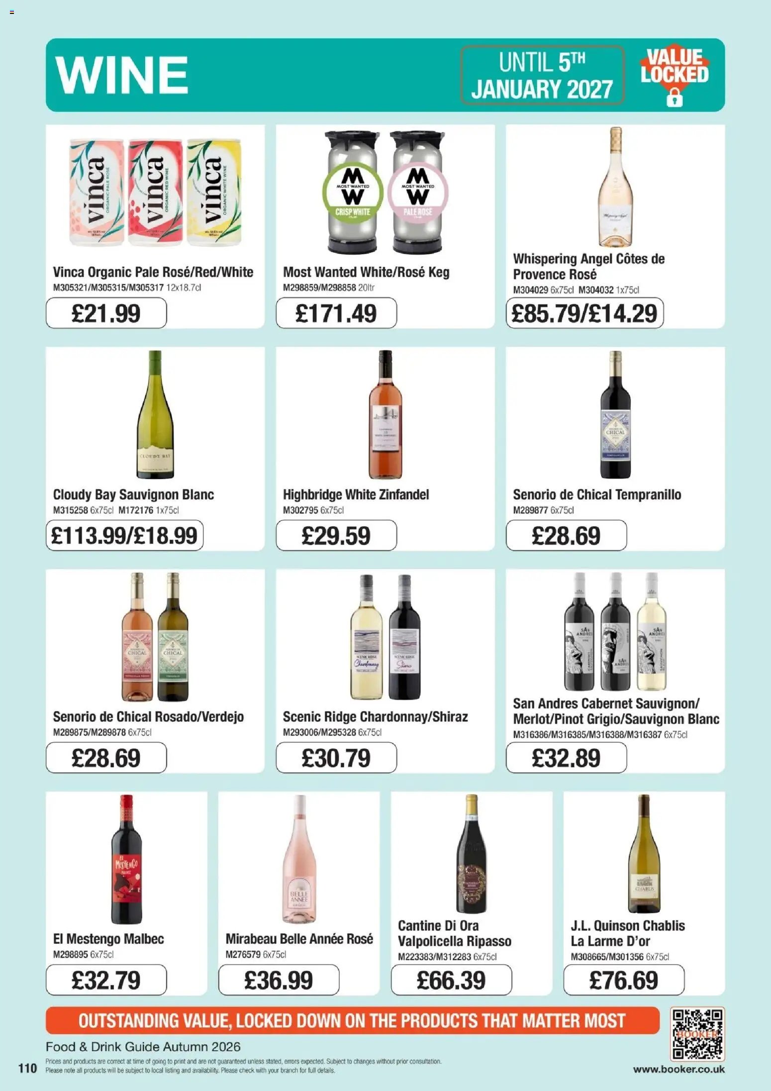 Booker Wholesale - Autumn 2026