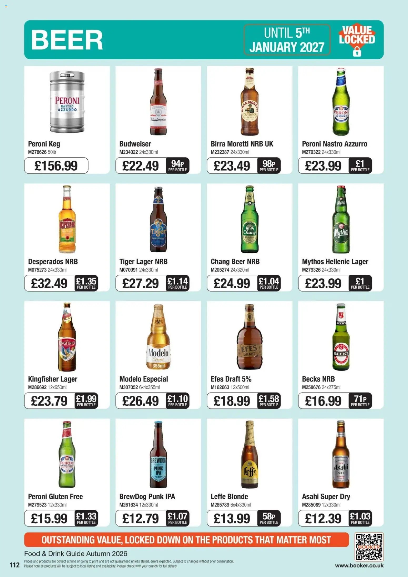 Booker Wholesale - Autumn 2026