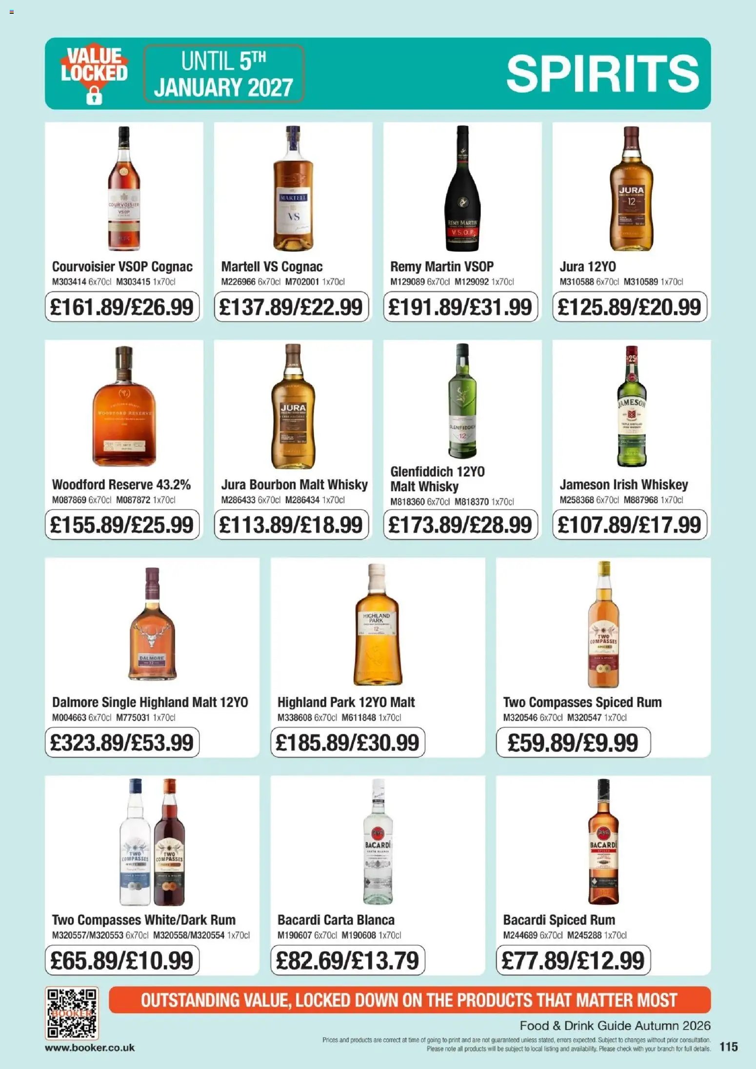 Booker Wholesale - Autumn 2026
