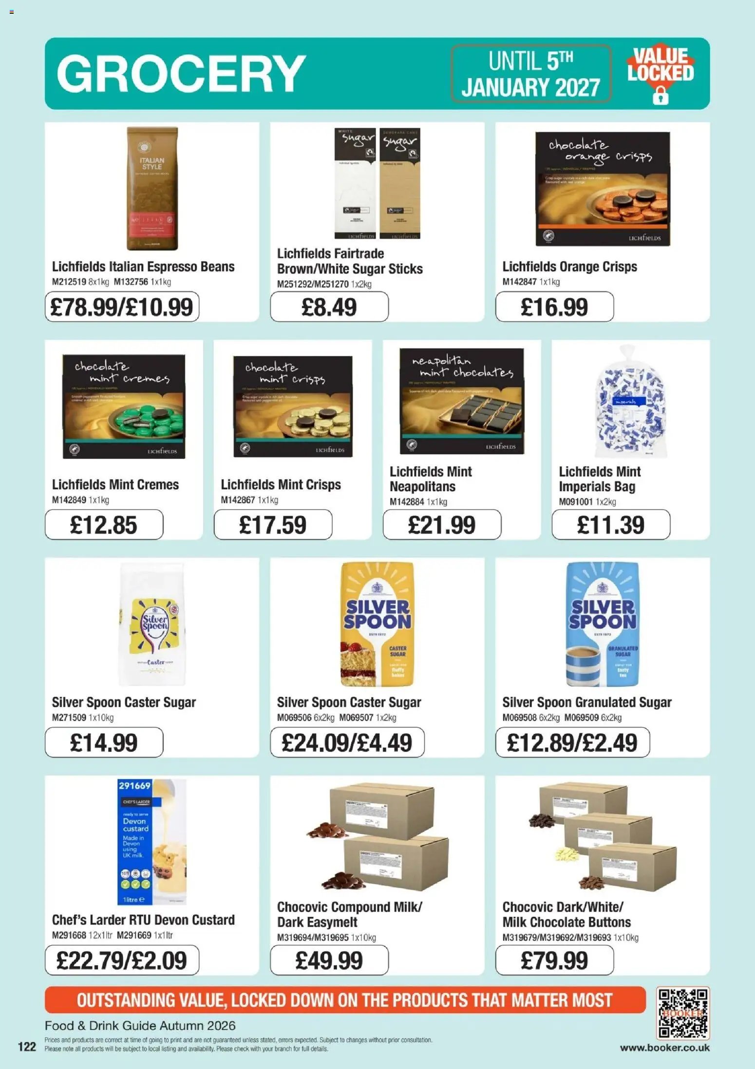 Booker Wholesale - Autumn 2026