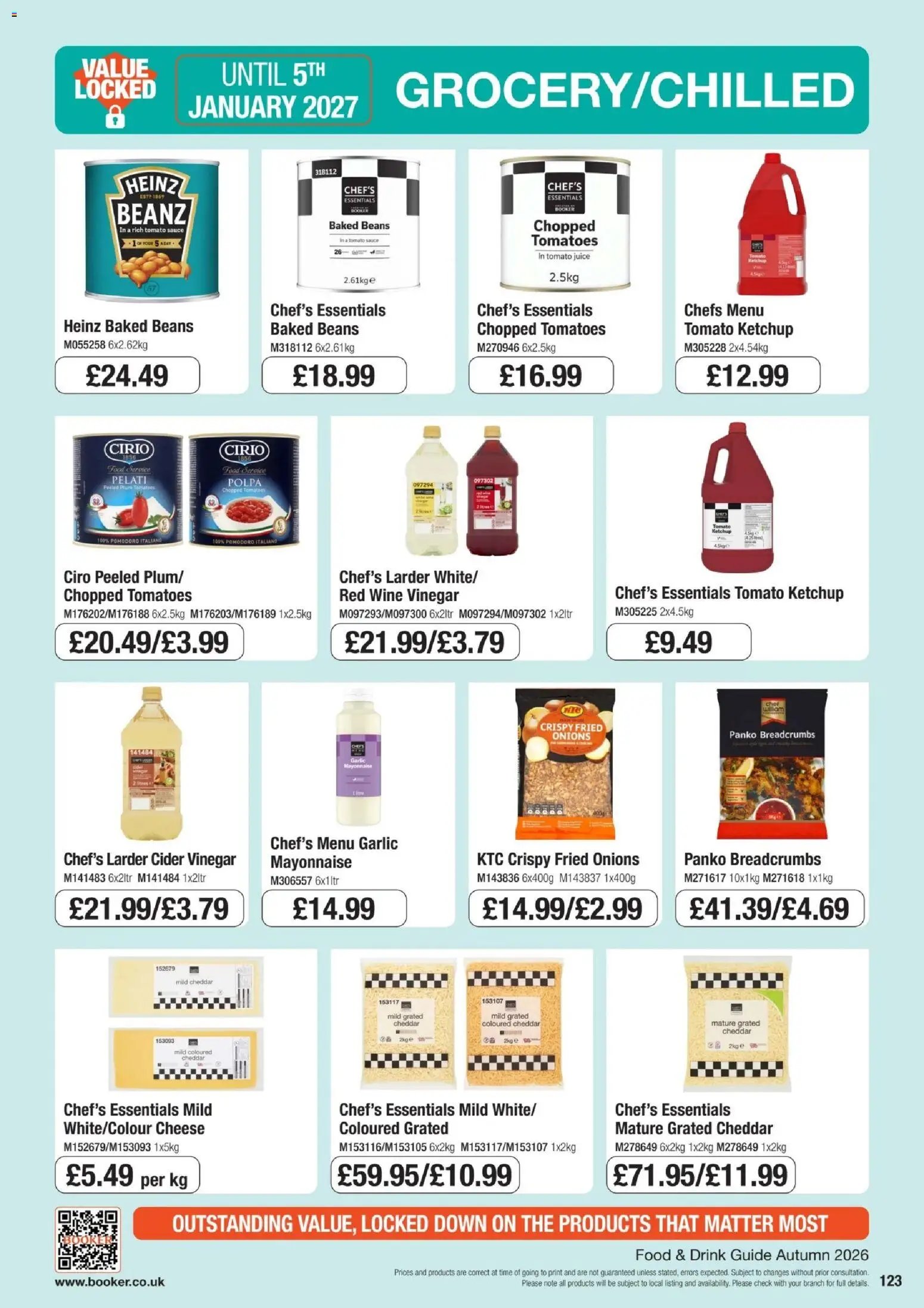 Booker Wholesale - Autumn 2026