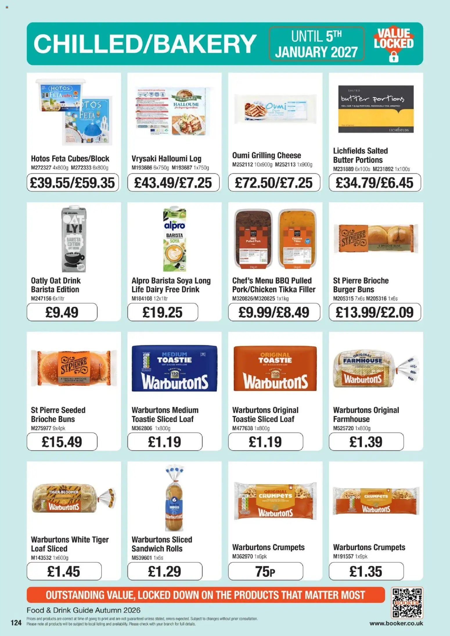 Booker Wholesale - Autumn 2026