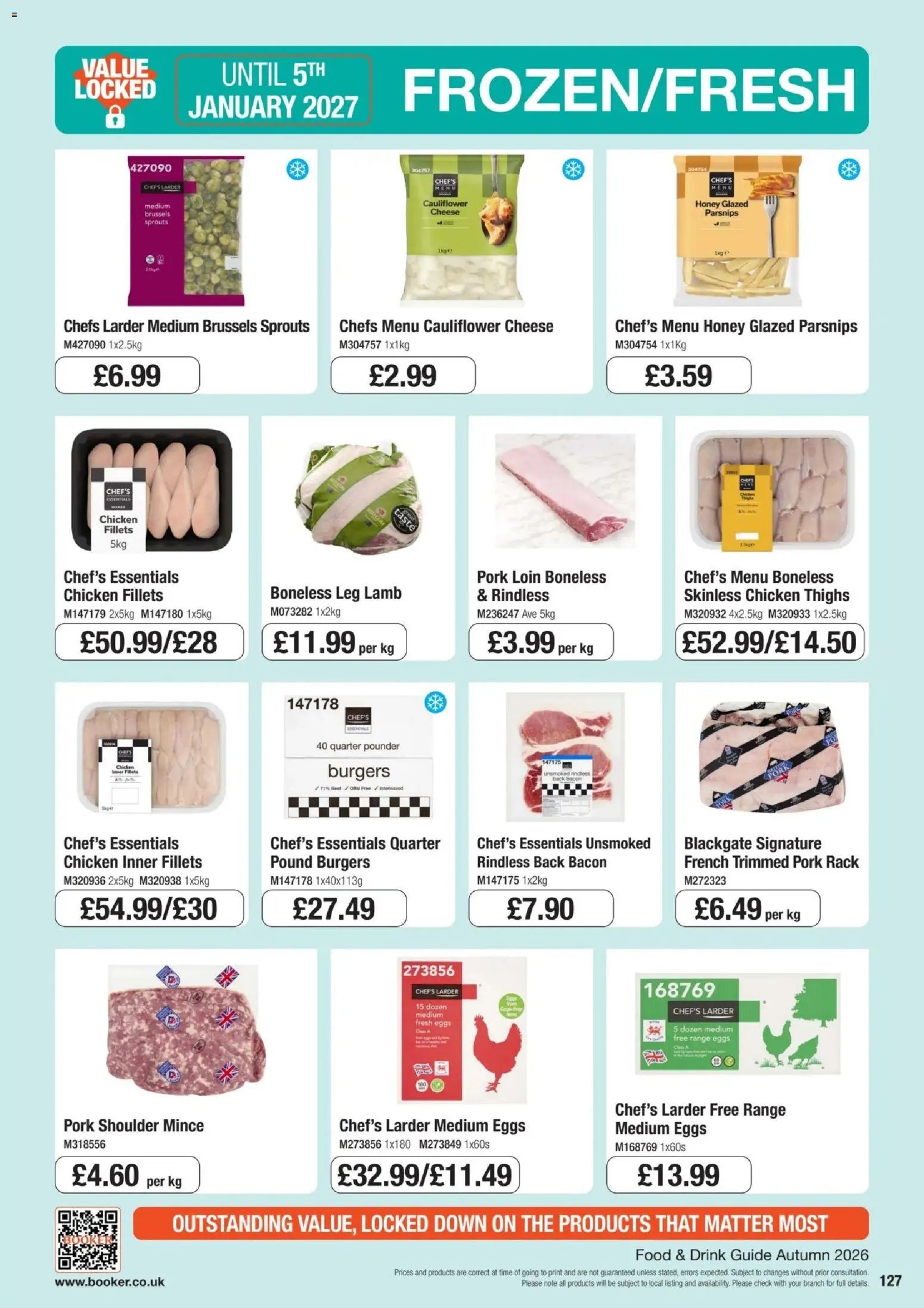 Booker Wholesale - Autumn 2026