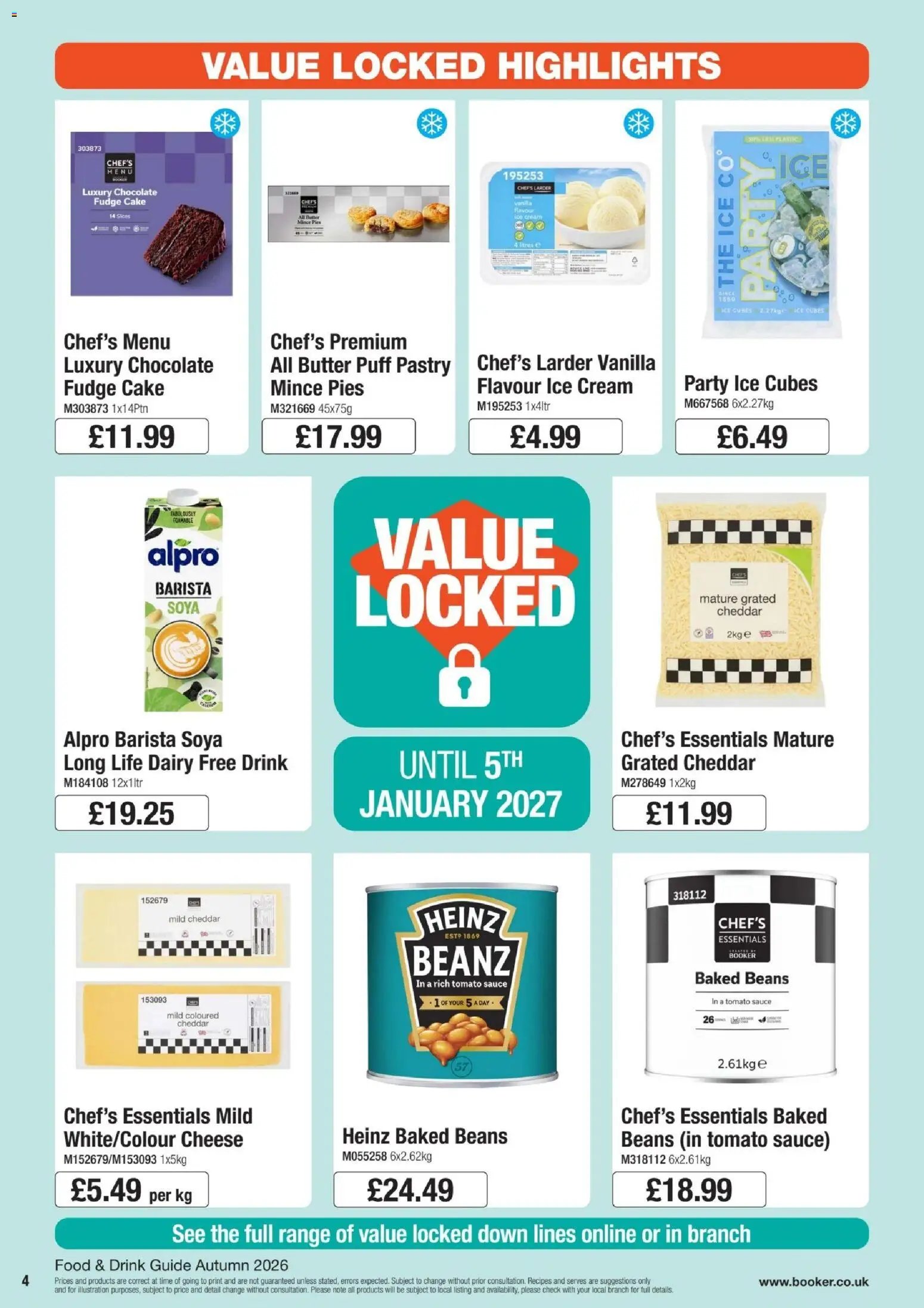 Booker Wholesale - Autumn 2026