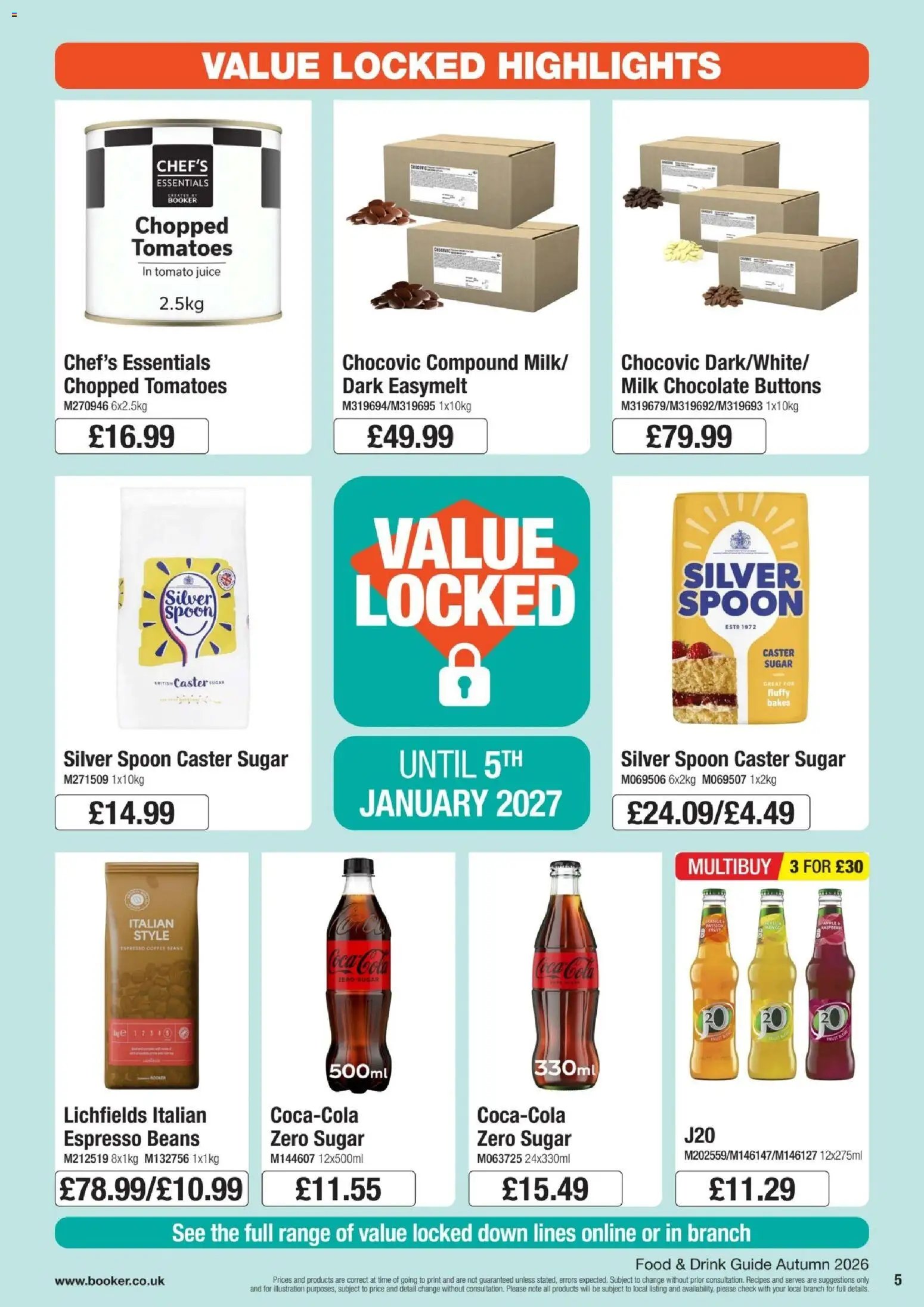 Booker Wholesale - Autumn 2026