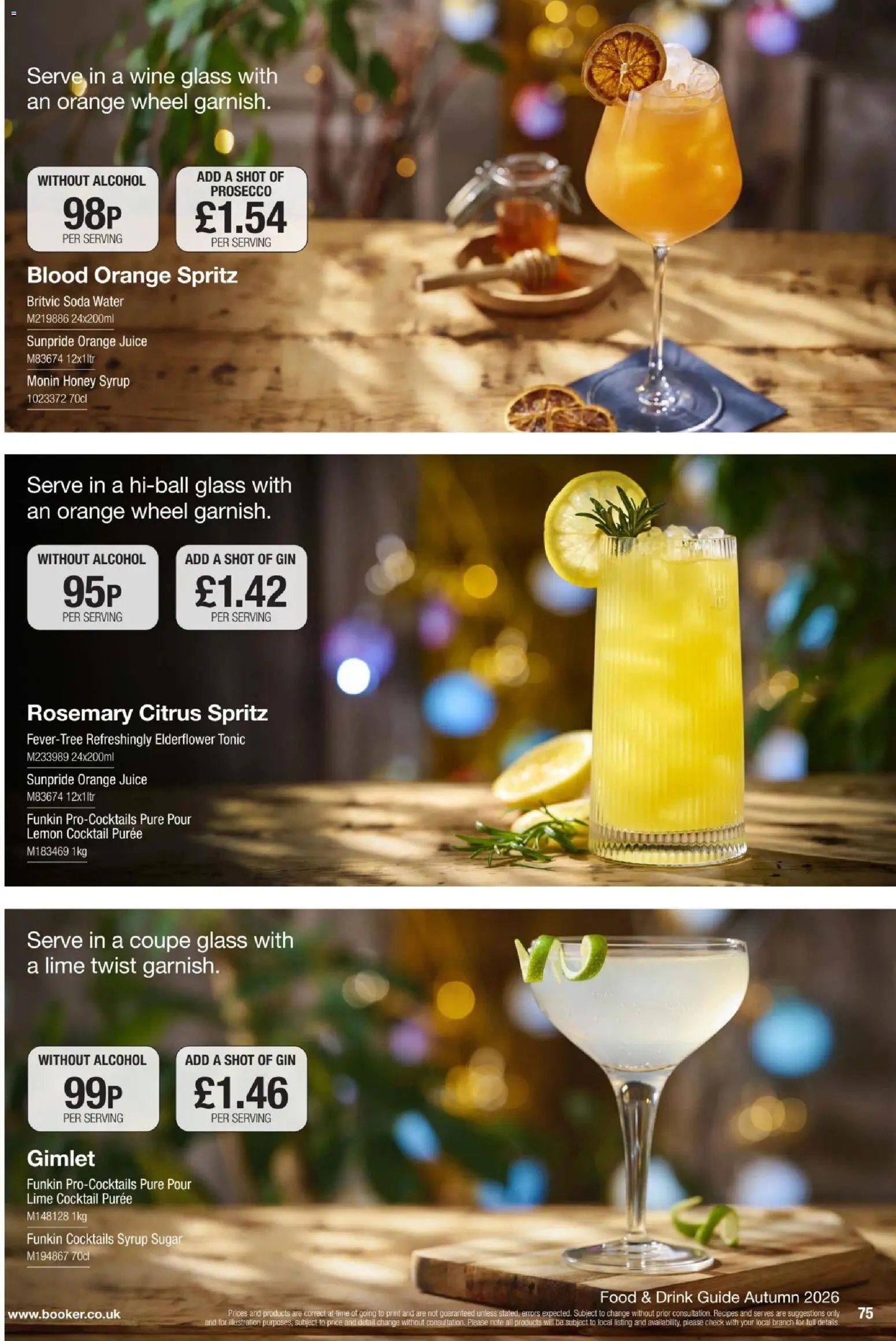 Booker Wholesale - Autumn 2026