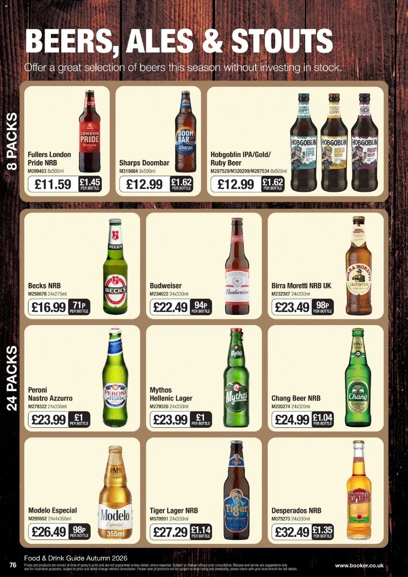 Booker Wholesale - Autumn 2026