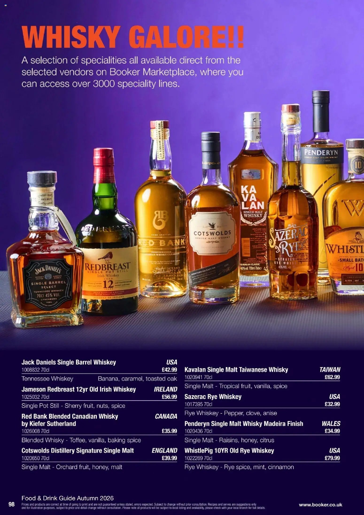 Booker Wholesale - Autumn 2026