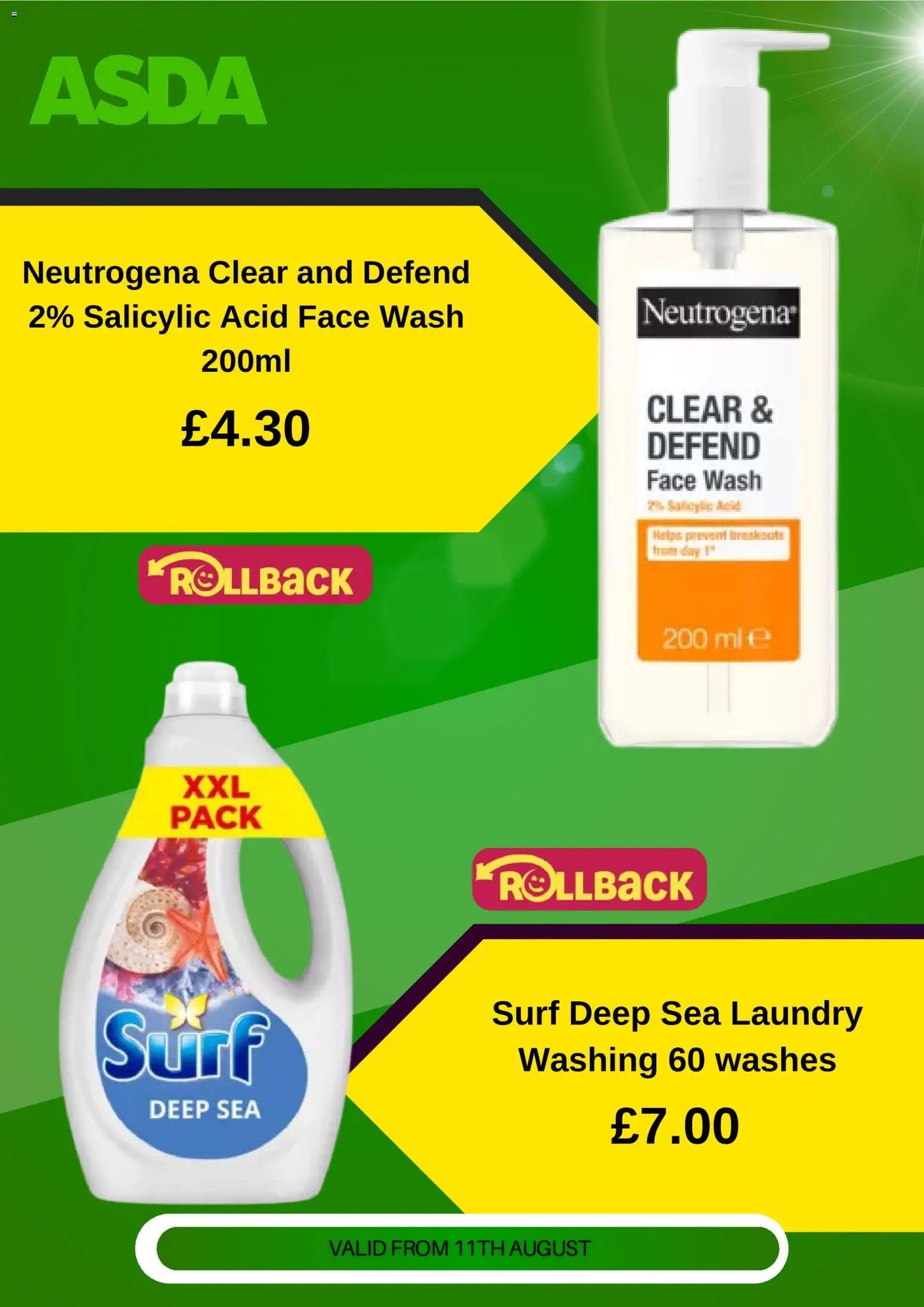 Weekly offers Asda