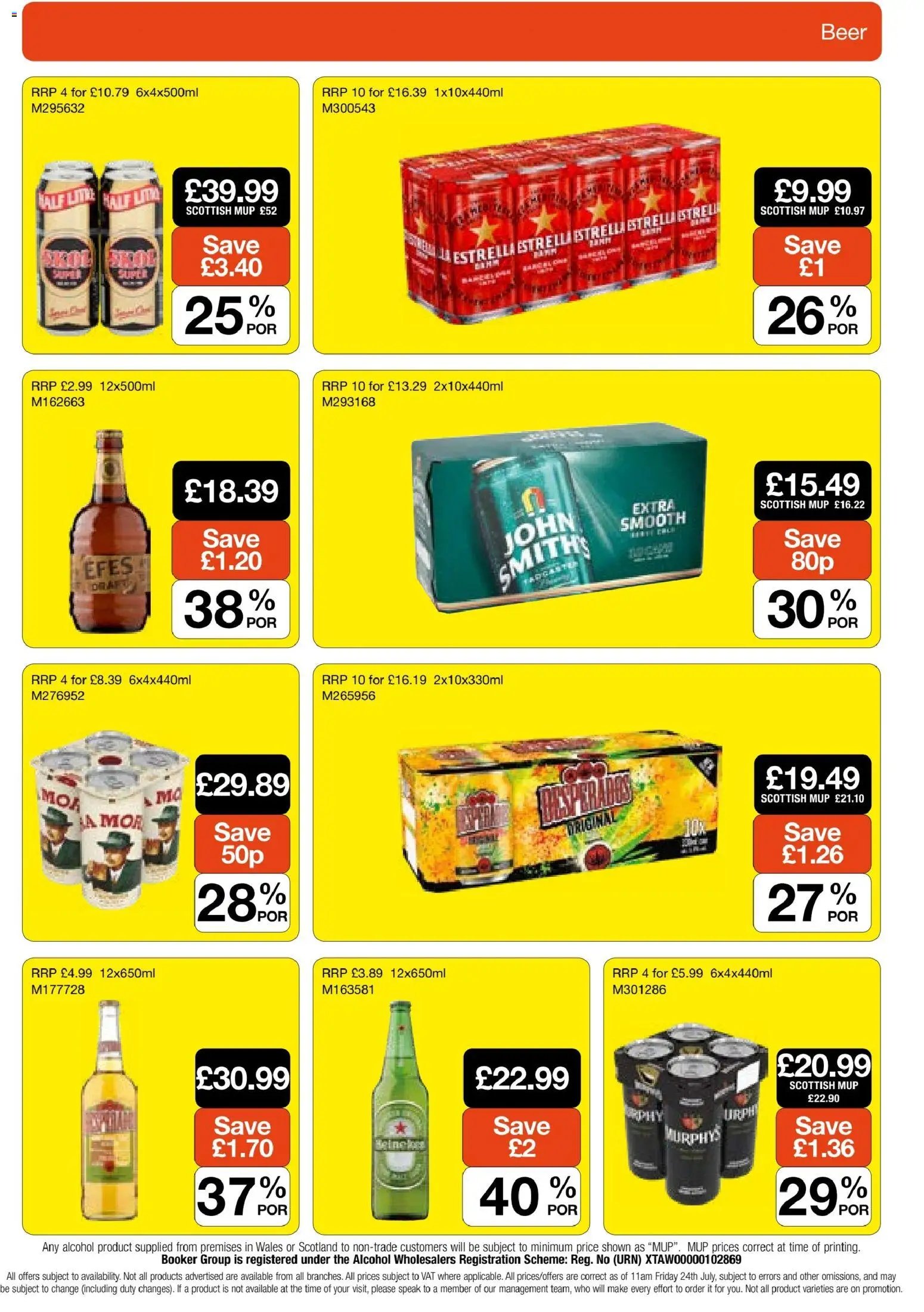Booker Wholesale - Offers
