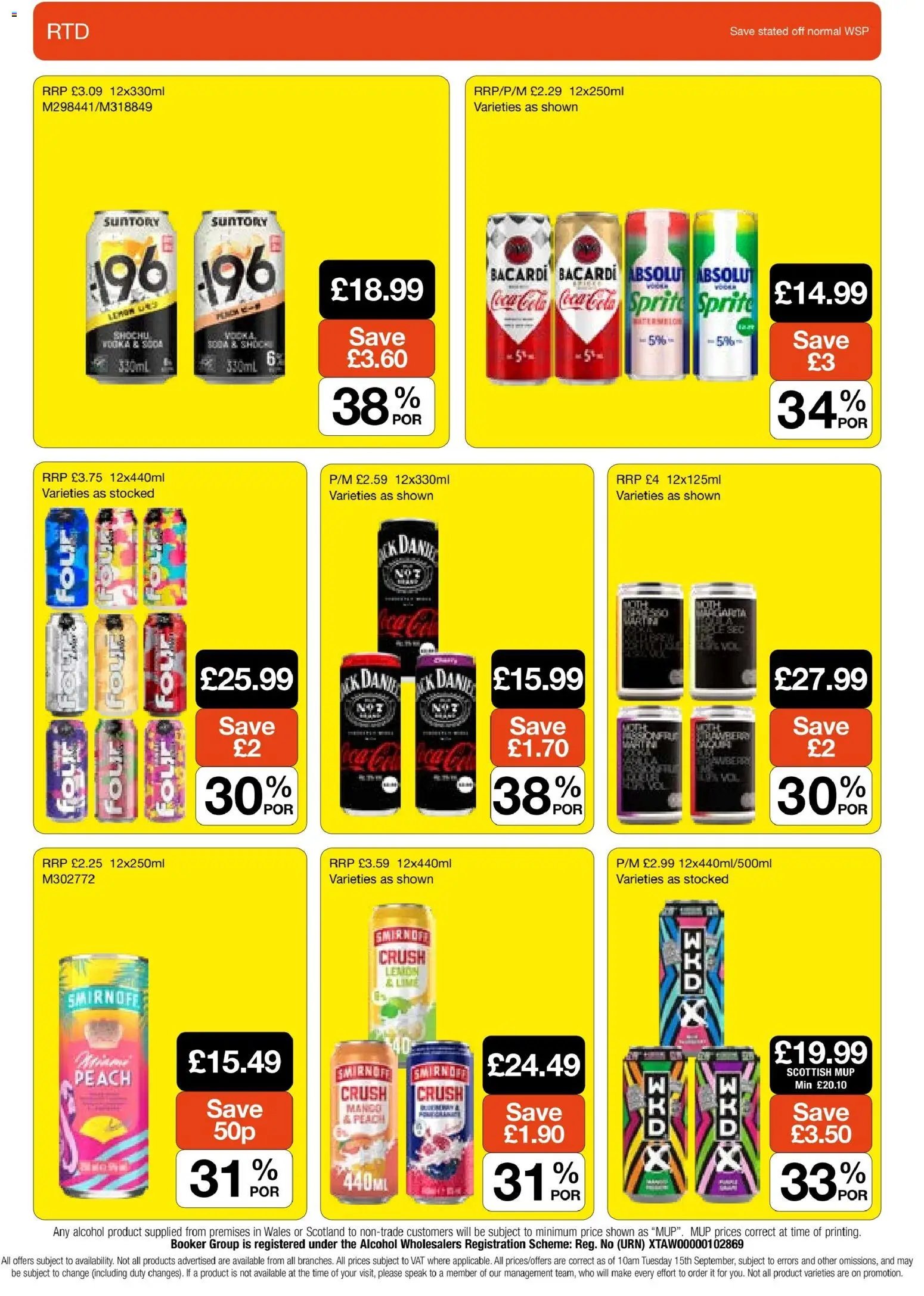 Booker Wholesale - NP9 National Promotions