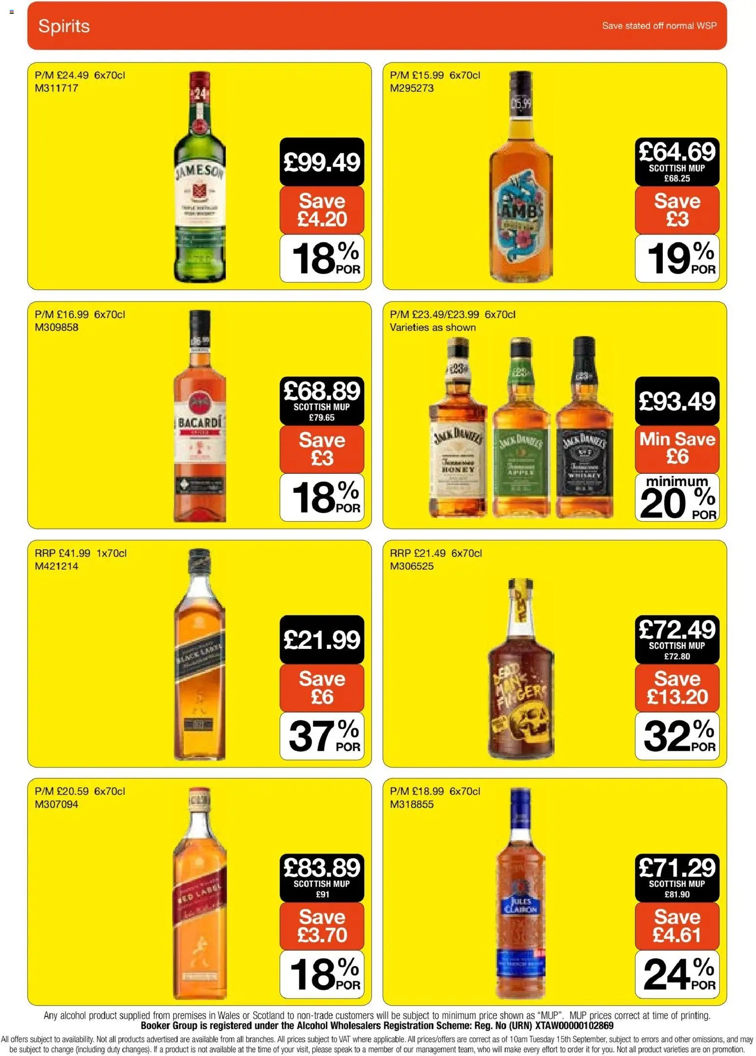 Booker Wholesale - NP9 National Promotions