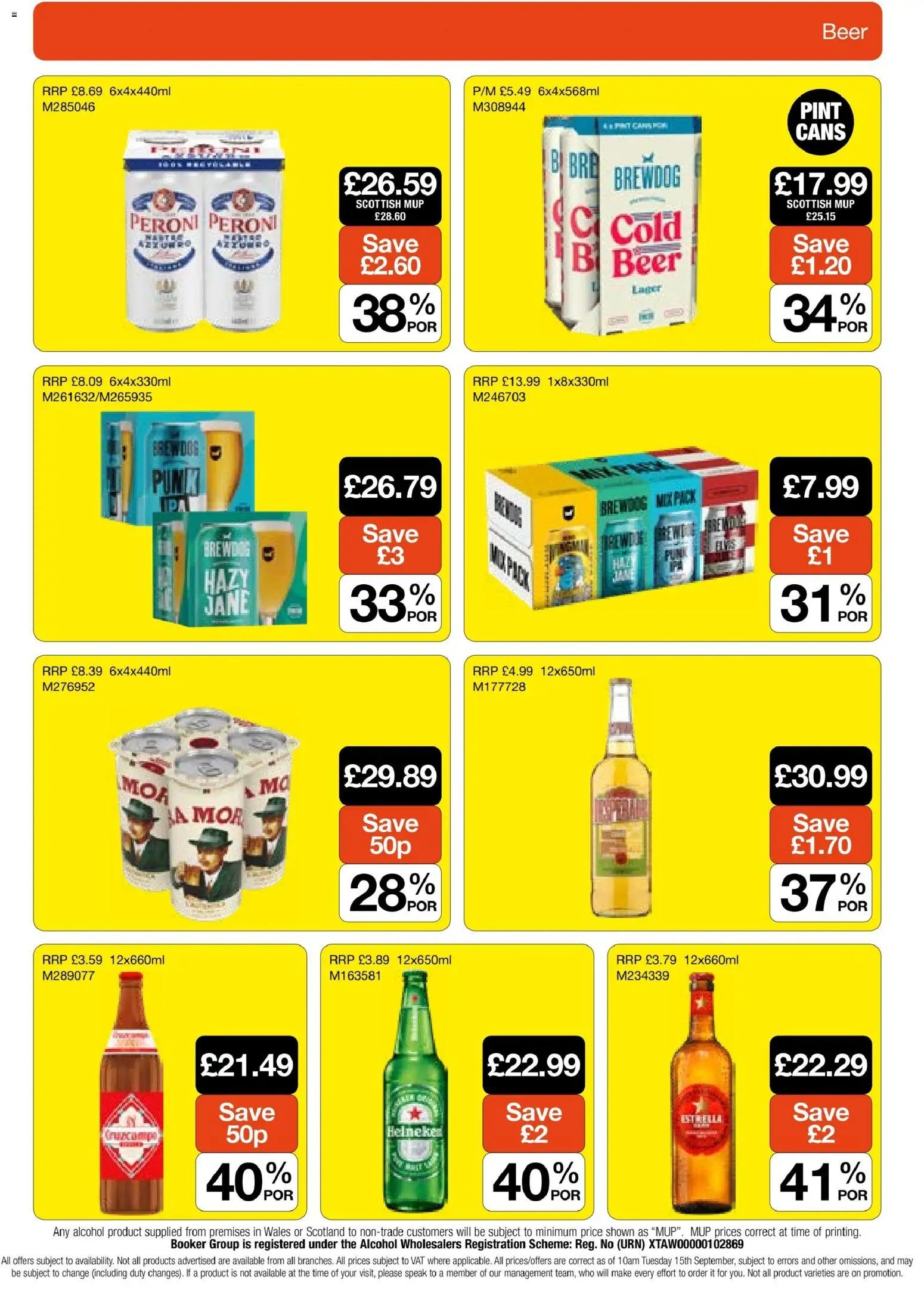 Booker Wholesale - NP9 National Promotions