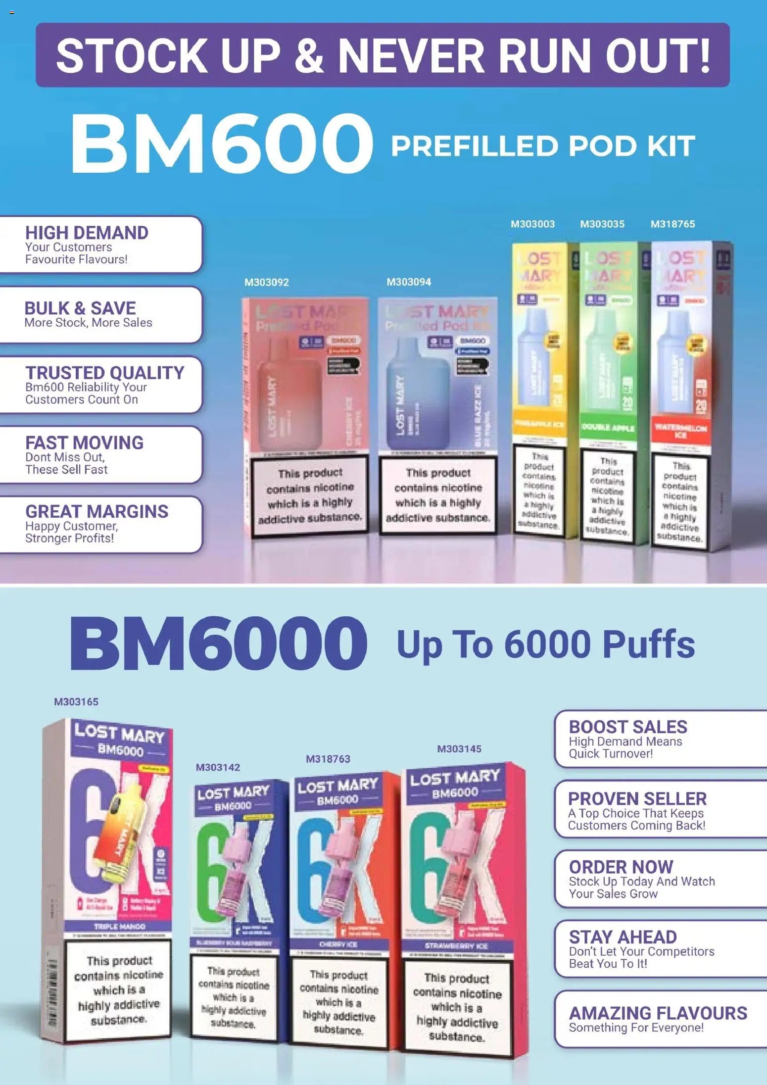 Booker Wholesale - NP9 National Promotions