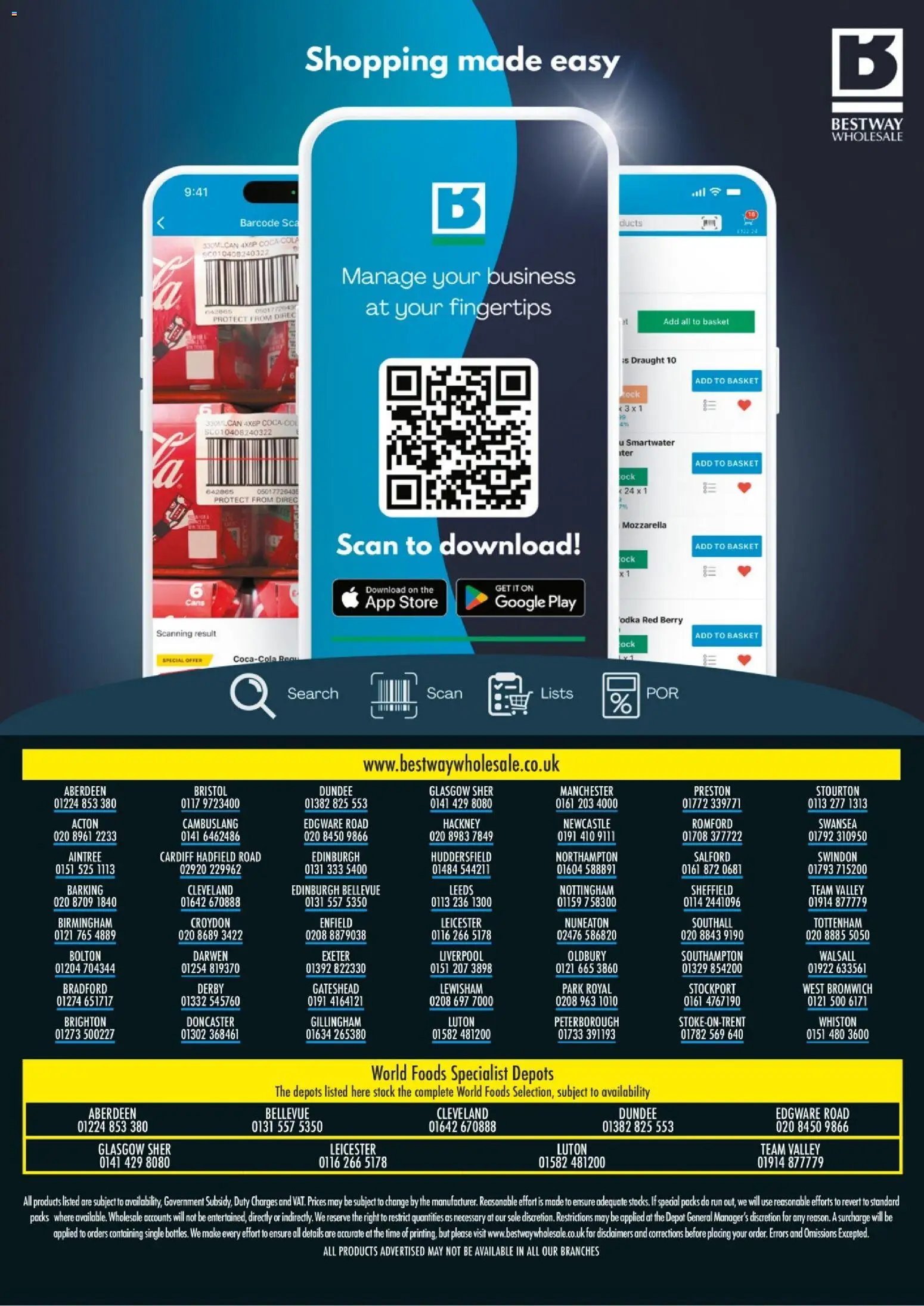 Bestway - The Big Deals Brochure
