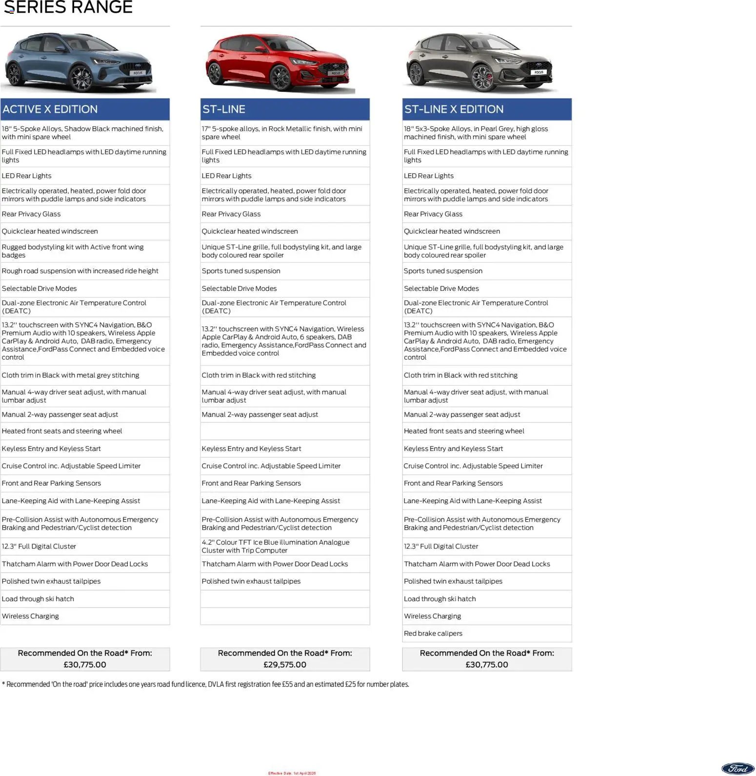Ford - Focus (2026-04-01 - 2026-12-31) | 2