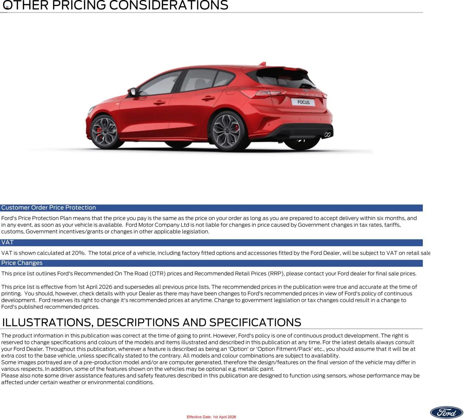 Ford - Focus (2026-04-01 - 2026-12-31) | 12