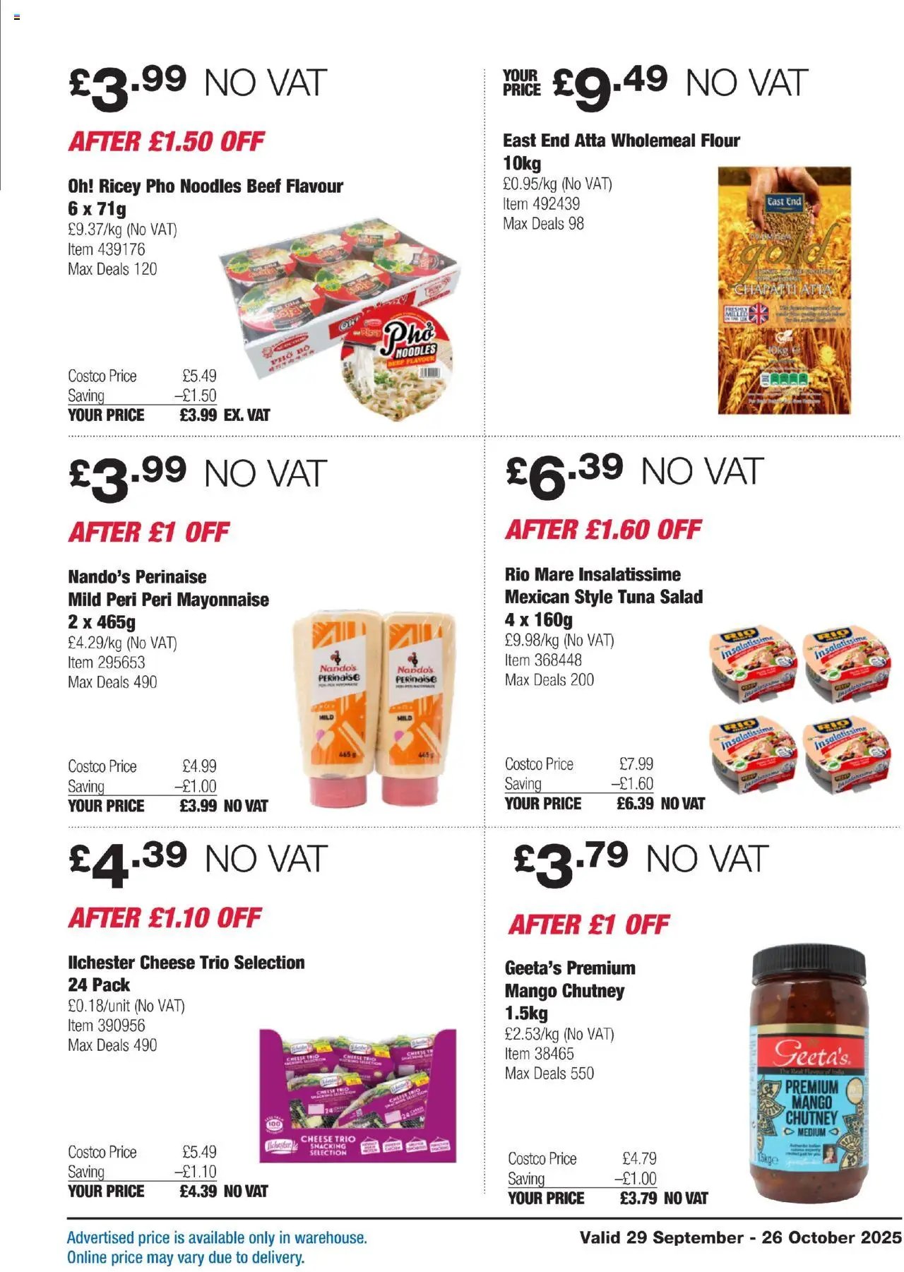 Costco - ENGLAND ONLY (2025-09-29 - 2025-10-26) | 15
