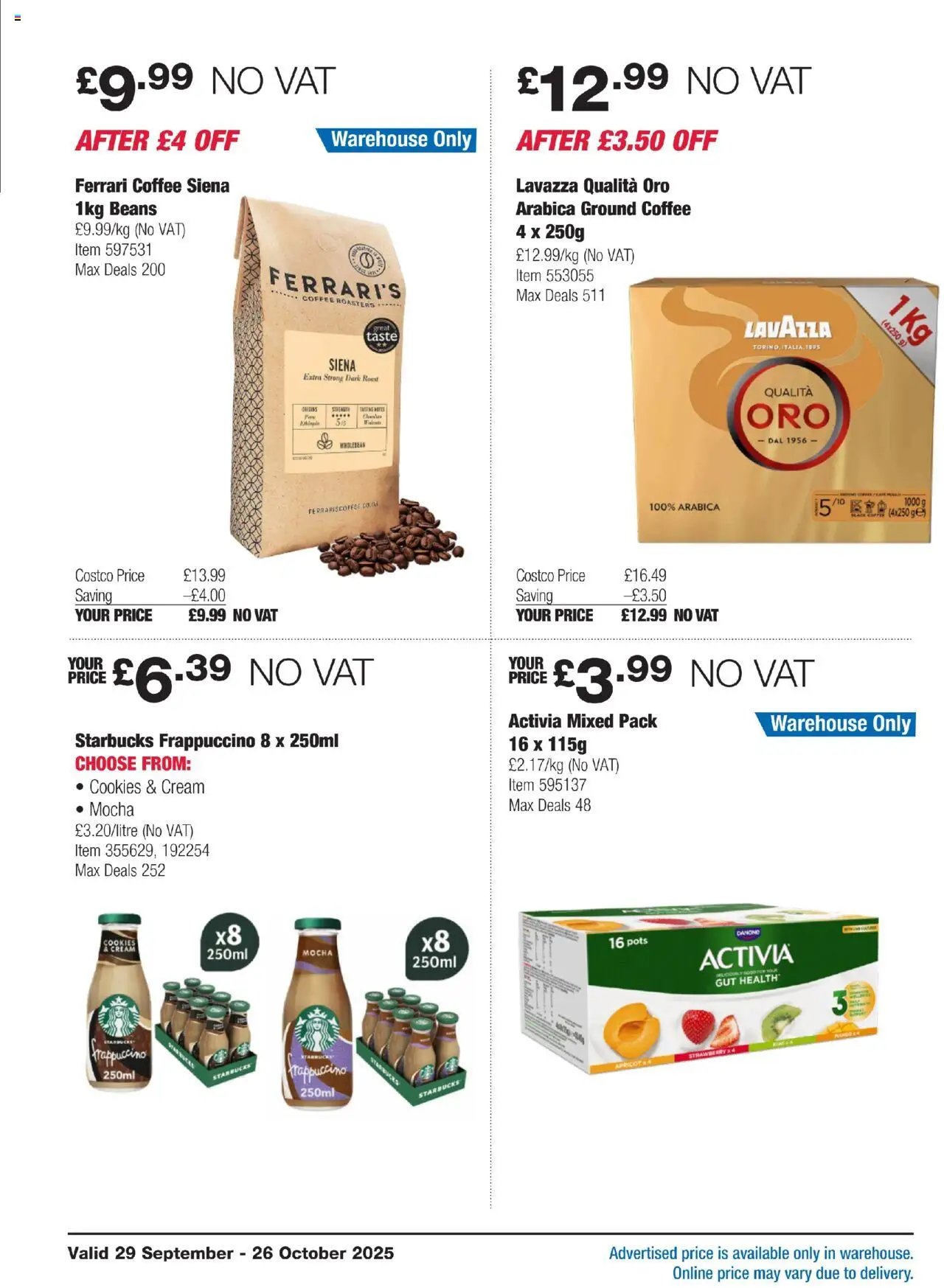 Costco - ENGLAND ONLY (2025-09-29 - 2025-10-26) | 18