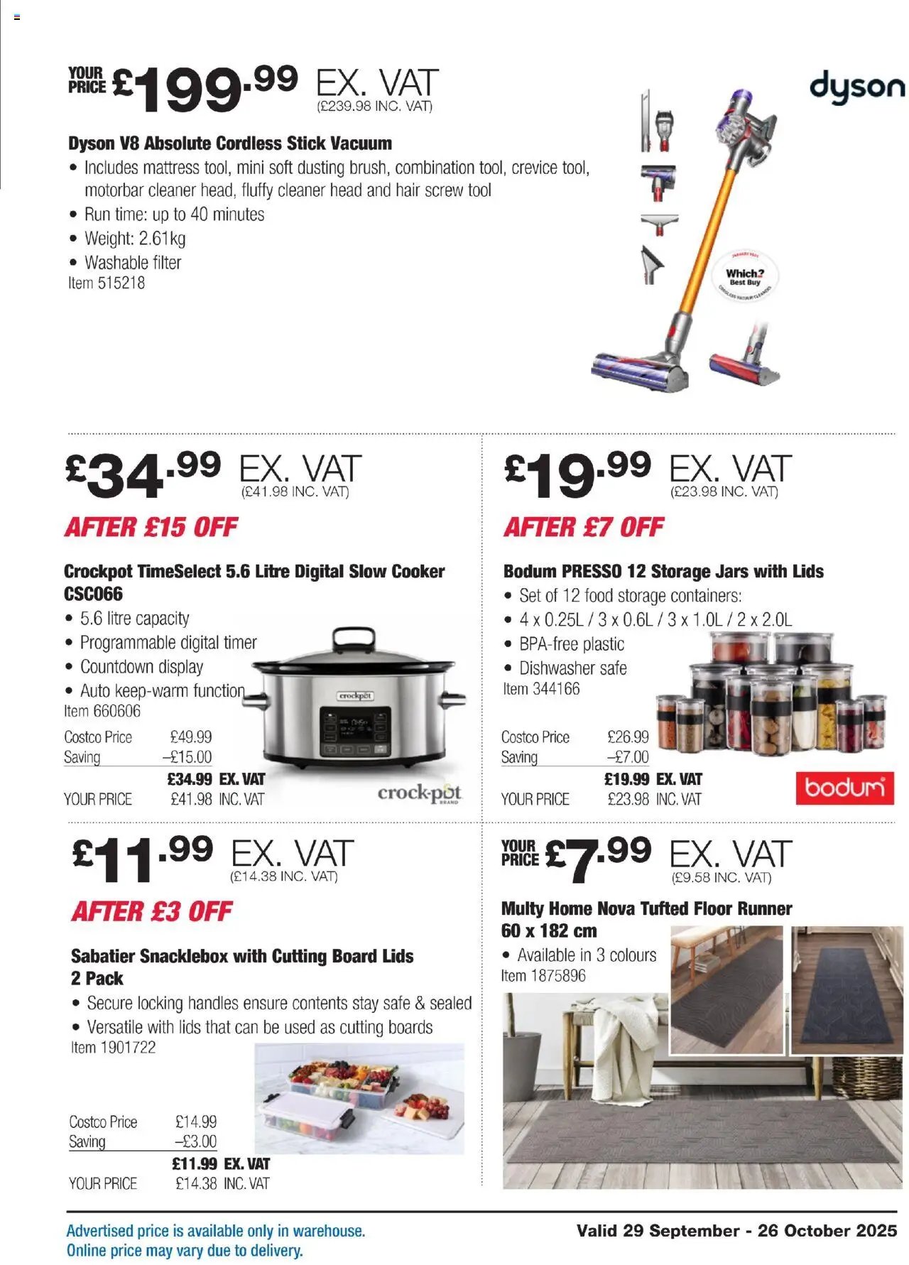 Costco - ENGLAND ONLY (2025-09-29 - 2025-10-26) | 3