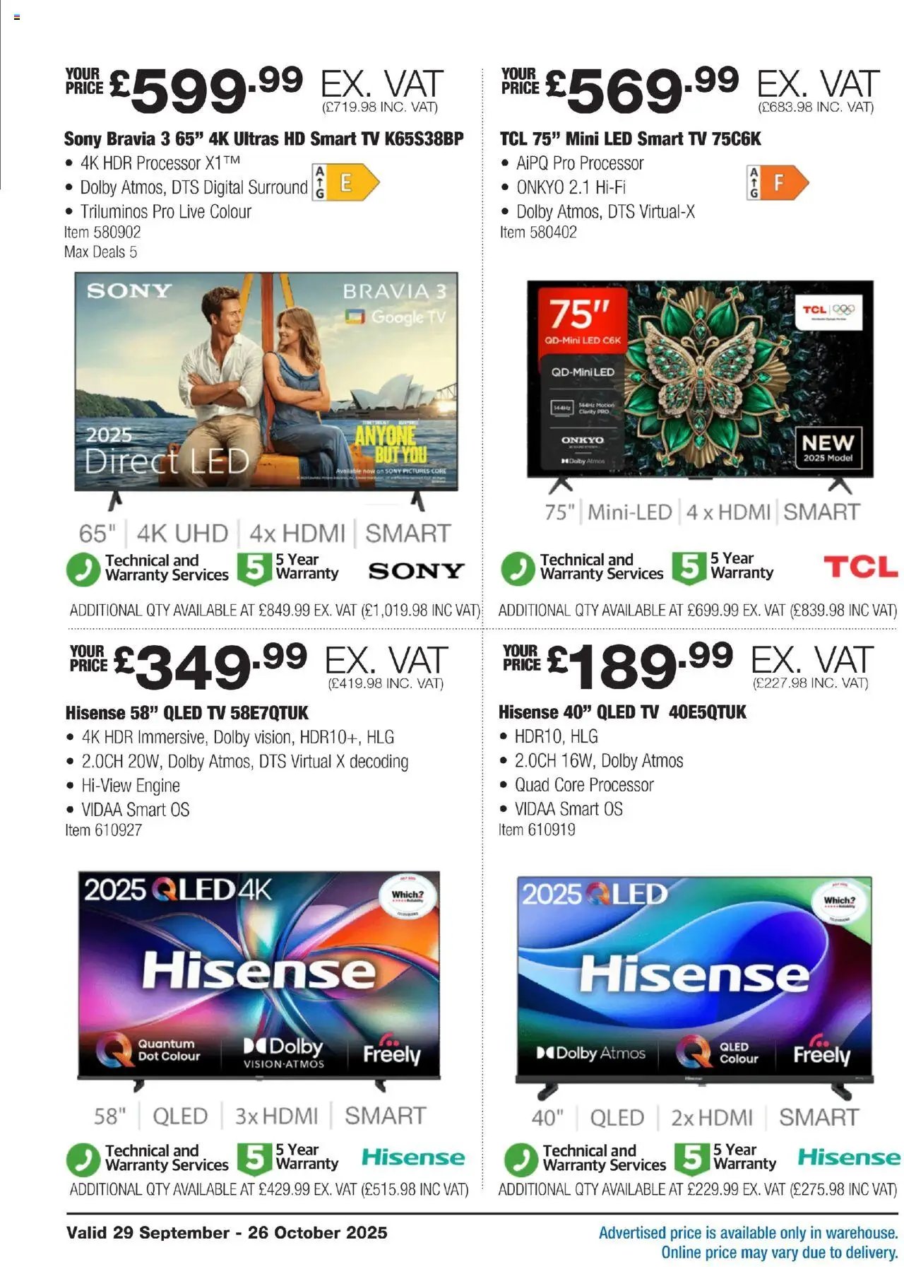 Costco - ENGLAND ONLY (2025-09-29 - 2025-10-26) | 4