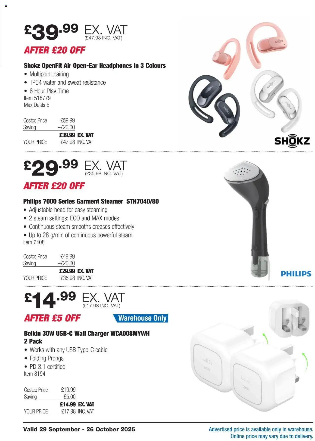 Costco - ENGLAND ONLY (2025-09-29 - 2025-10-26) | 8