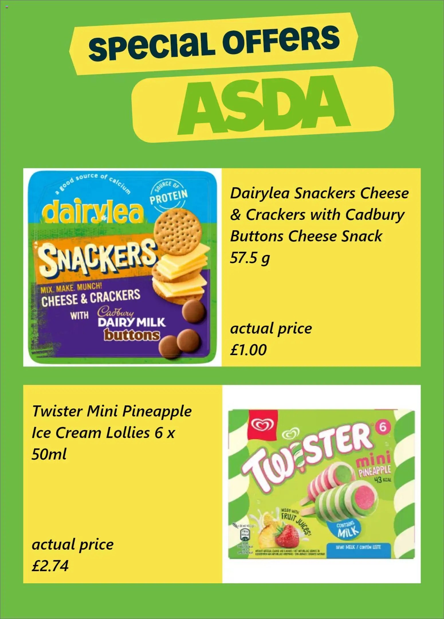 Weekly offers ASDA