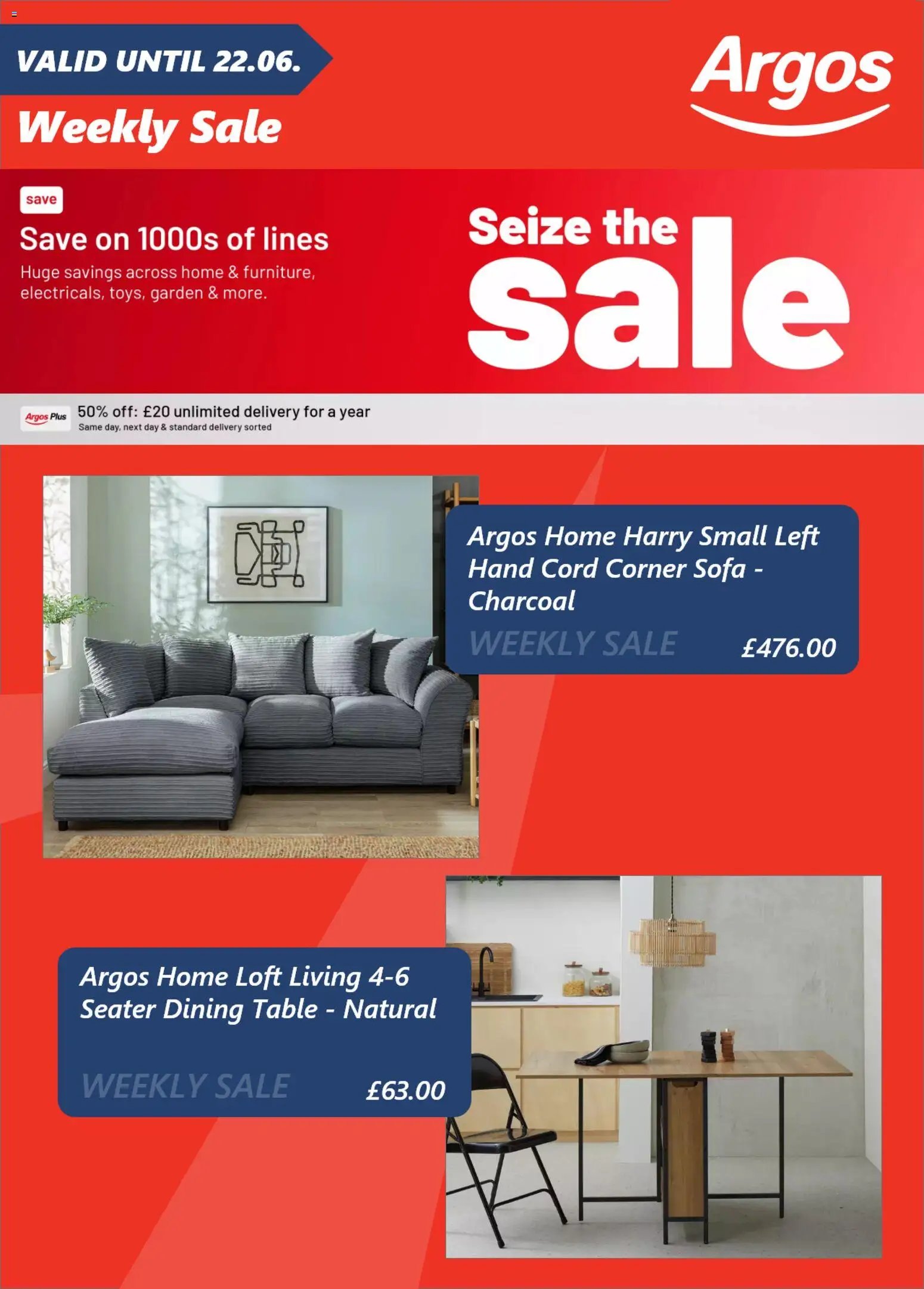 Argos catalogue