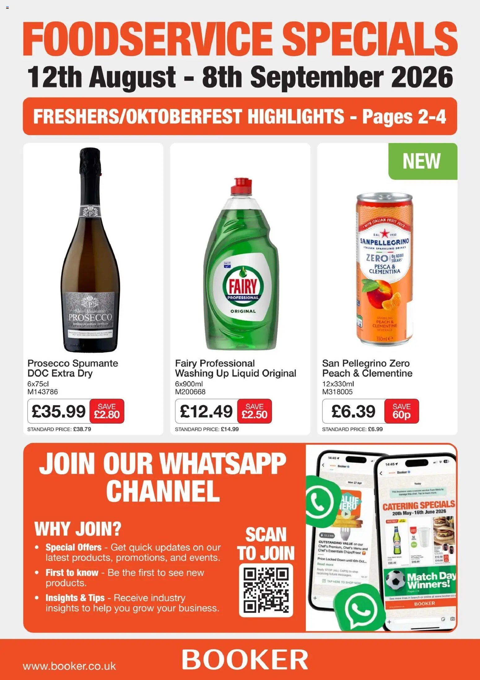 Booker Wholesale - NP7 Foodservice Specials