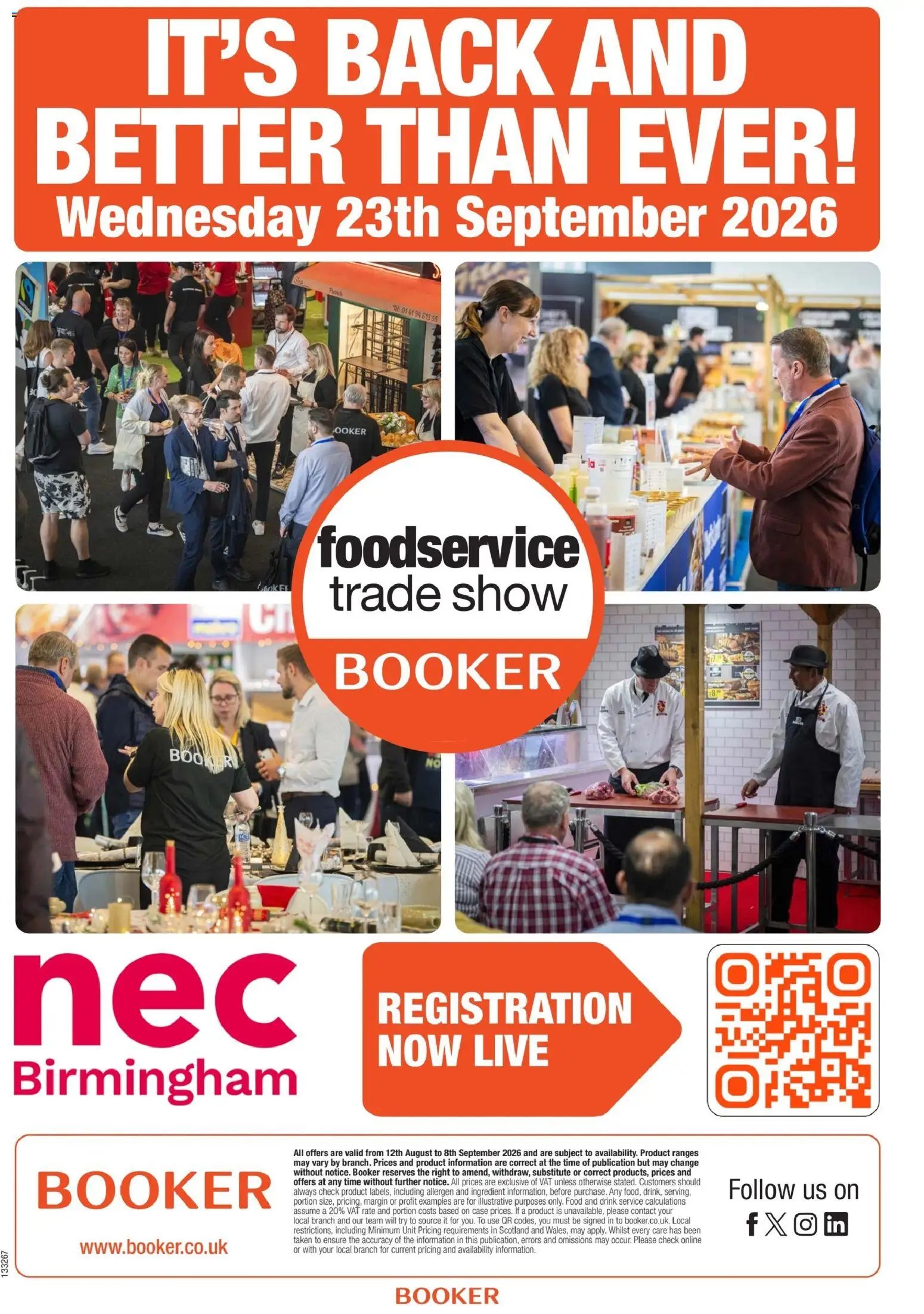 Booker Wholesale - NP7 Foodservice Specials