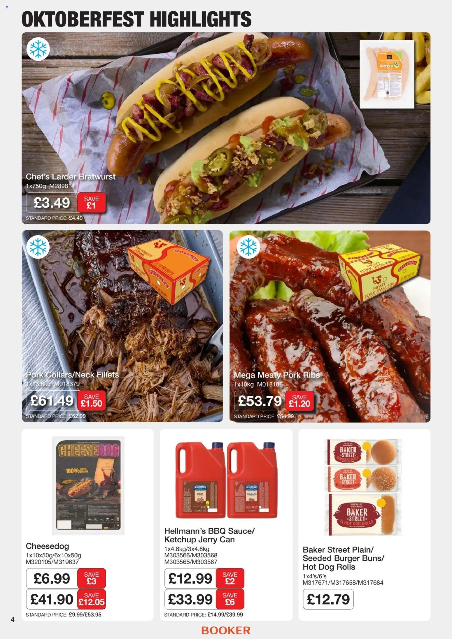 Booker Wholesale - NP7 Foodservice Specials