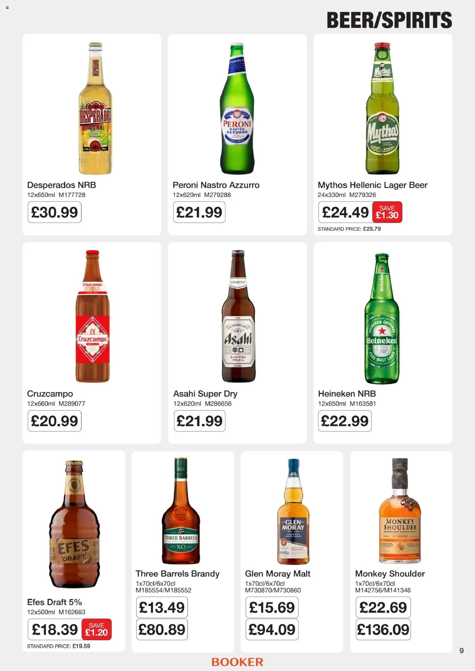 Booker Wholesale - NP7 Foodservice Specials