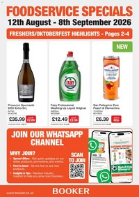 Booker Wholesale - NP7 Foodservice Specials