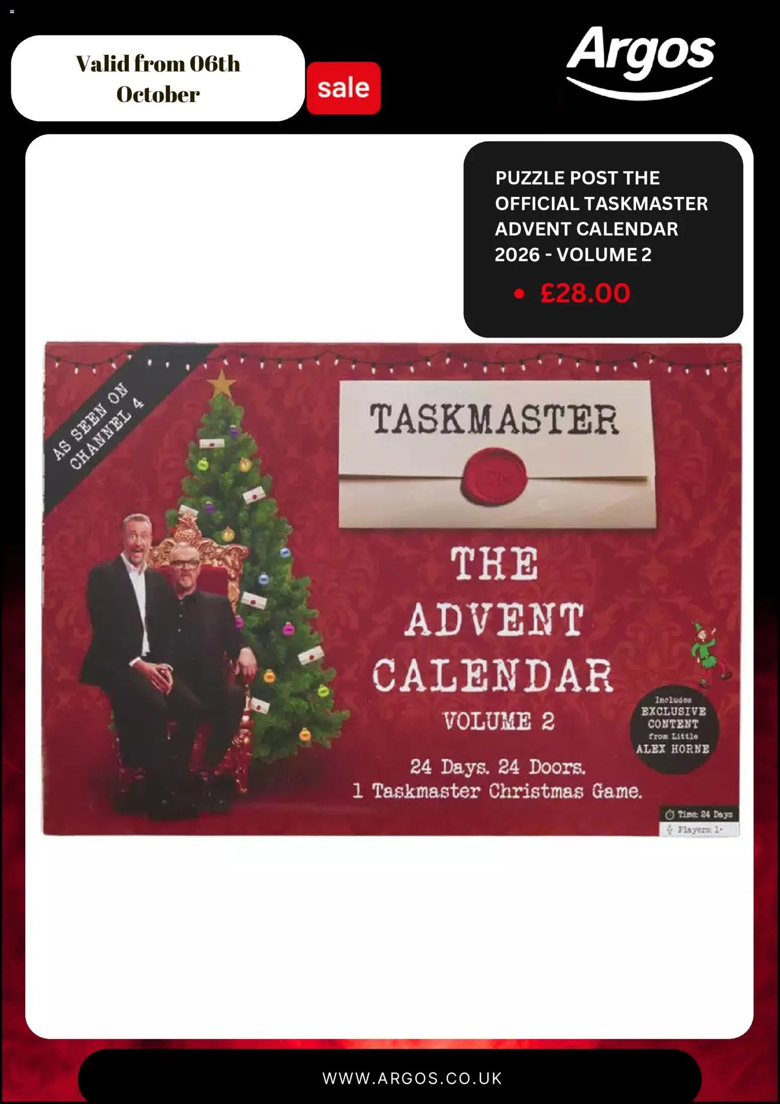 Argos catalogue