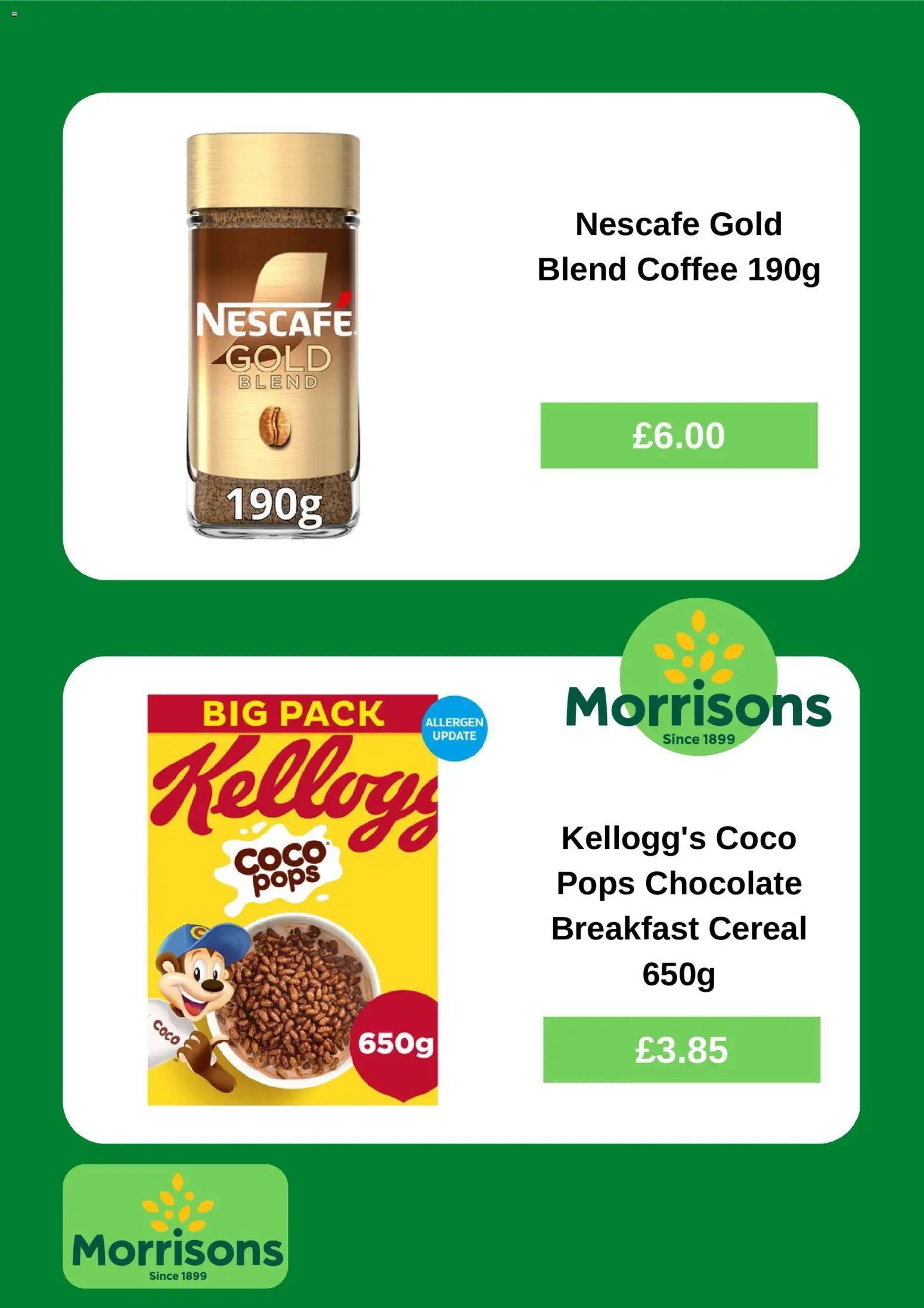 Weekly offers Morrisons