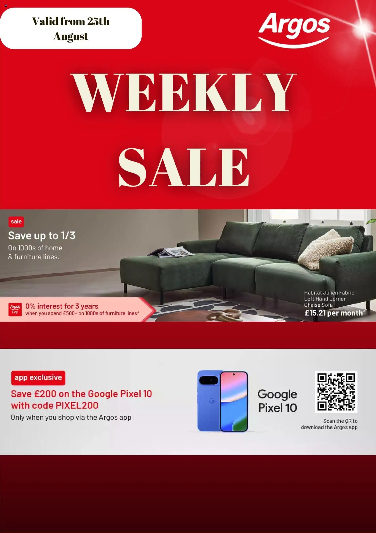 Argos catalogue