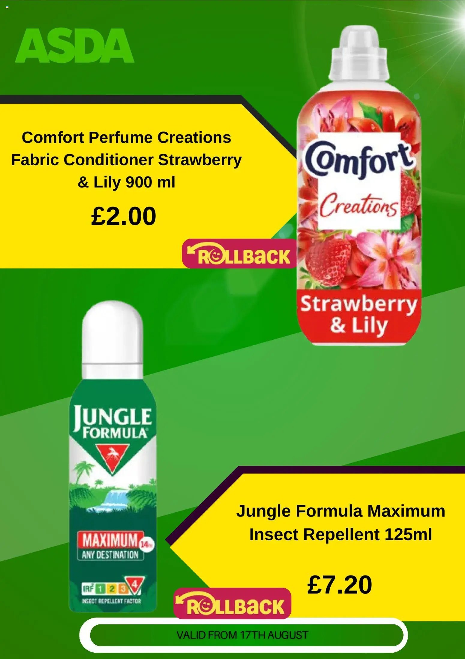 Weekly offers Asda