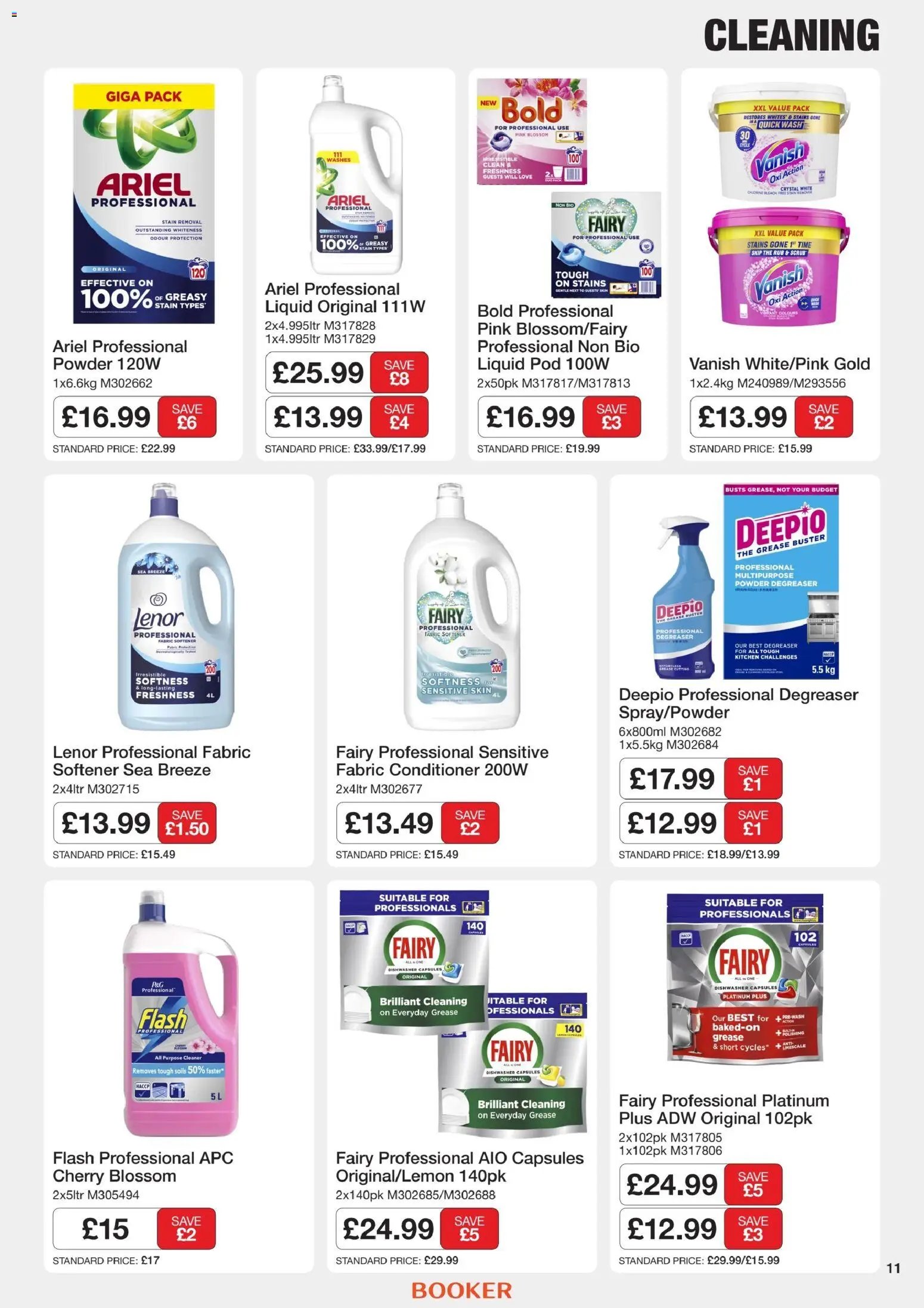 Booker Wholesale - NP6 Foodservice Specials
