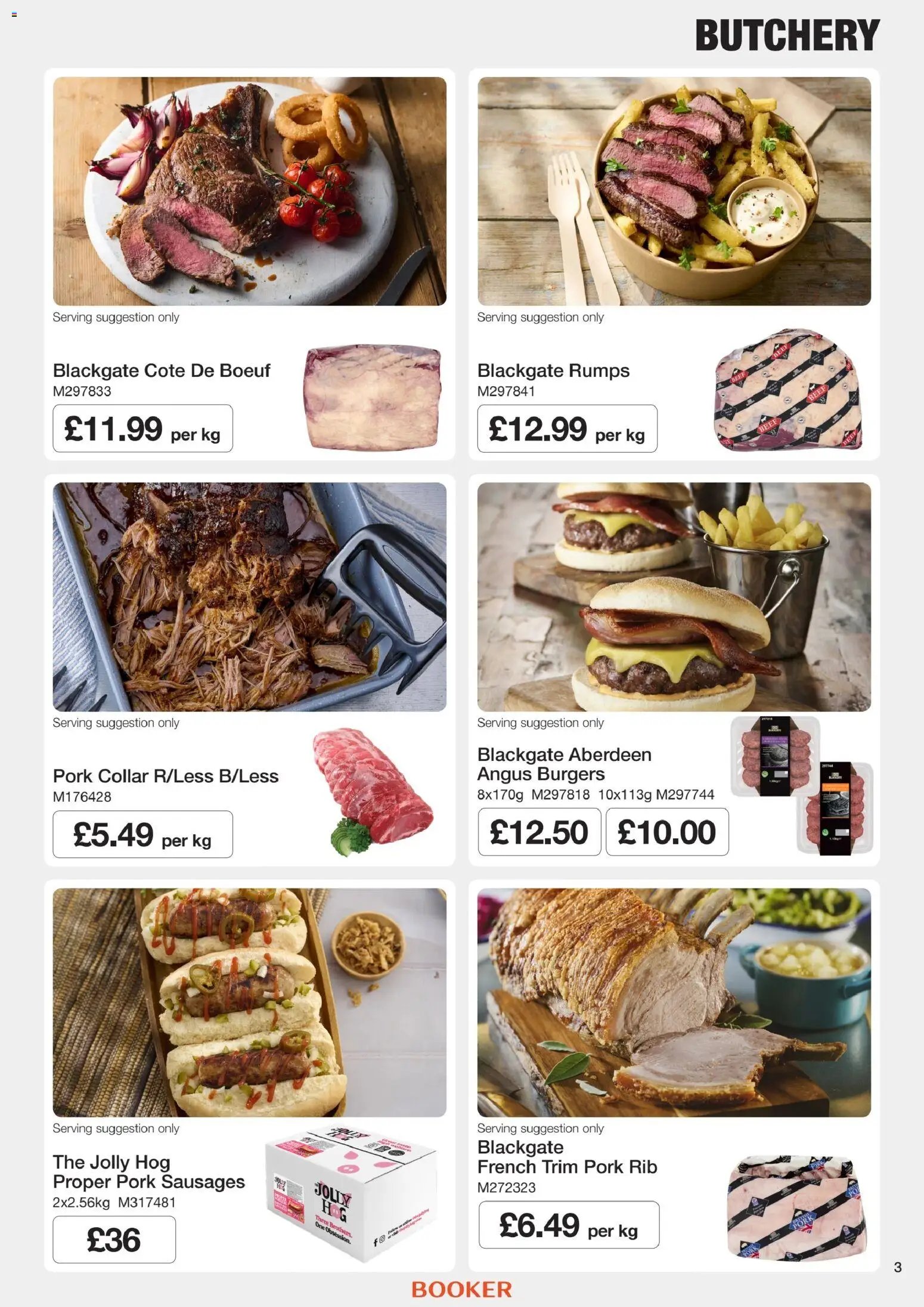 Booker Wholesale - NP6 Foodservice Specials