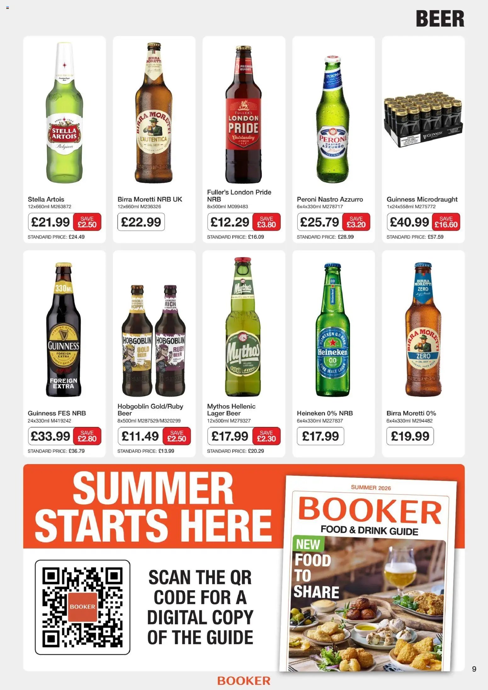Booker Wholesale - NP6 Foodservice Specials